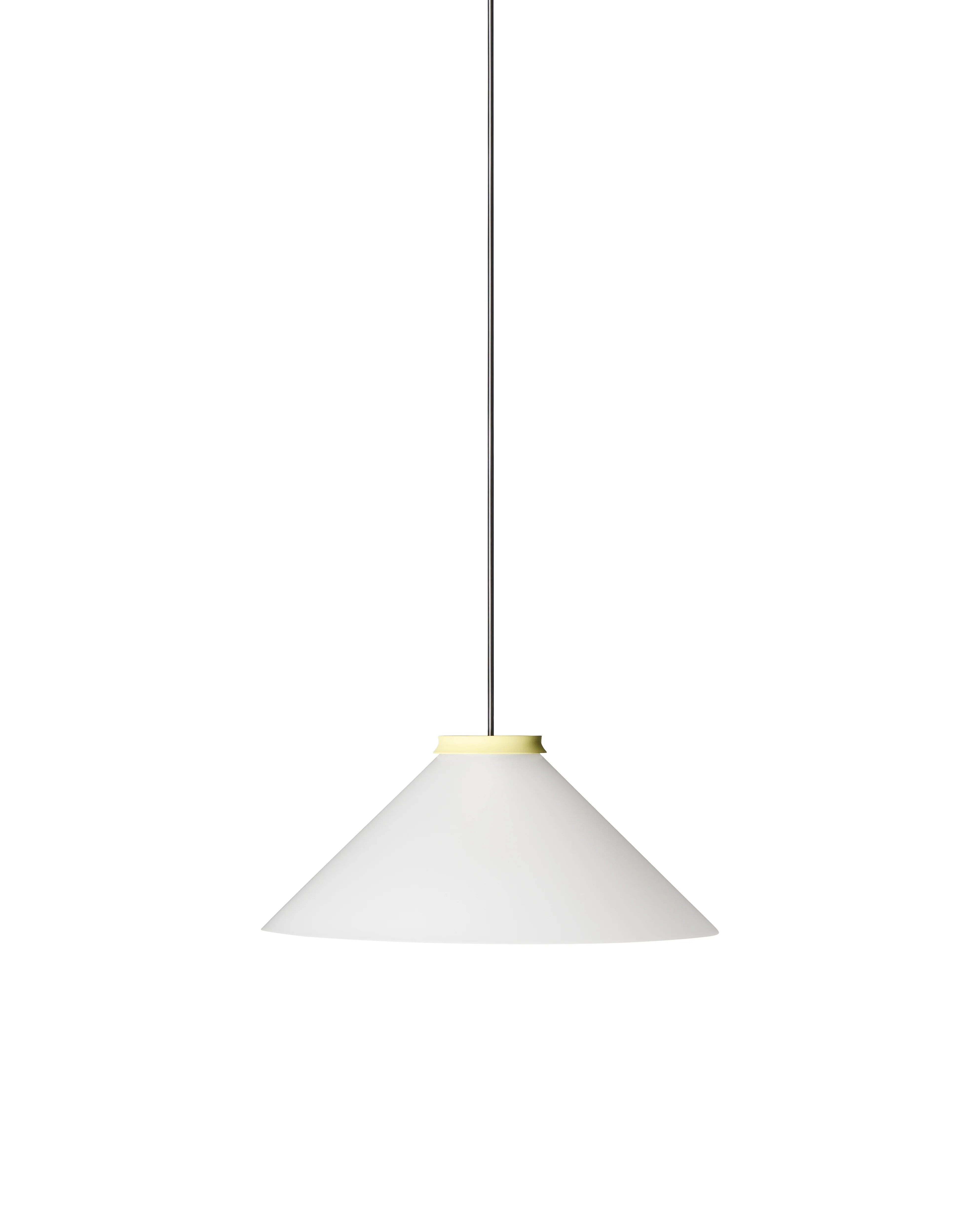 Lampa wisząca ALINE jasnożółty z białym kloszem - Image 5