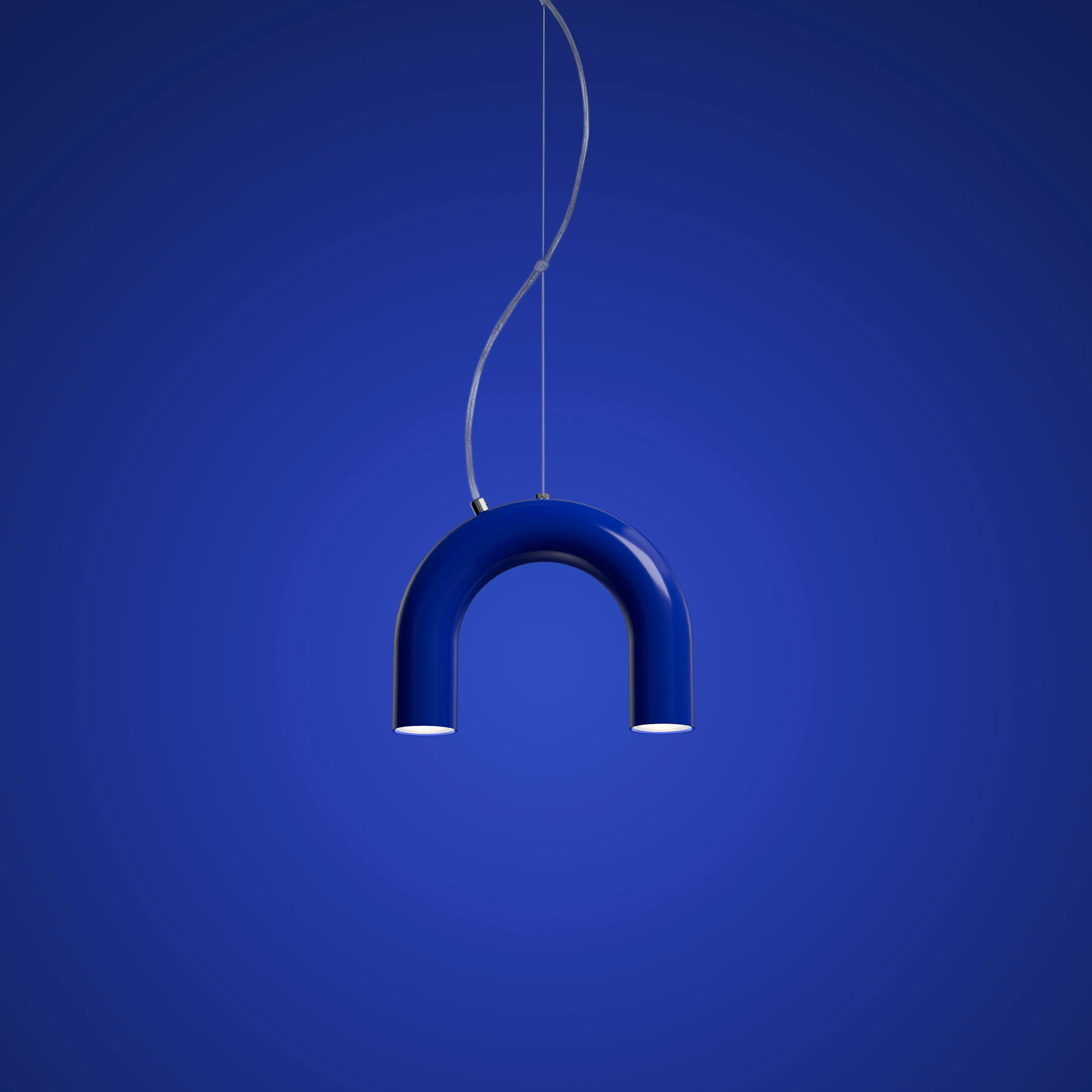 Lampa wisząca ARCH SINGLE niebieski - Image 3