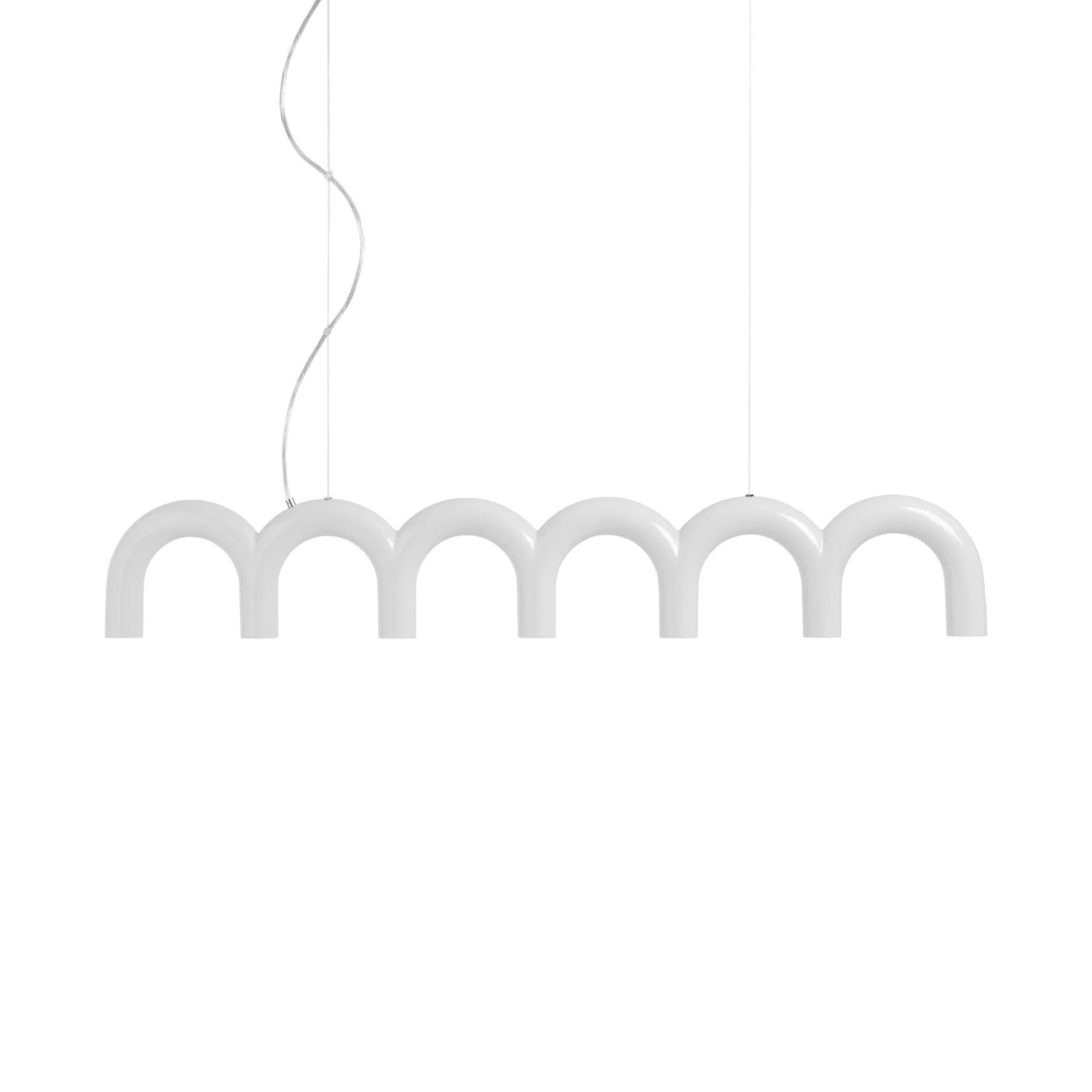 Lampa wisząca ARCH STRAIGHT biały
