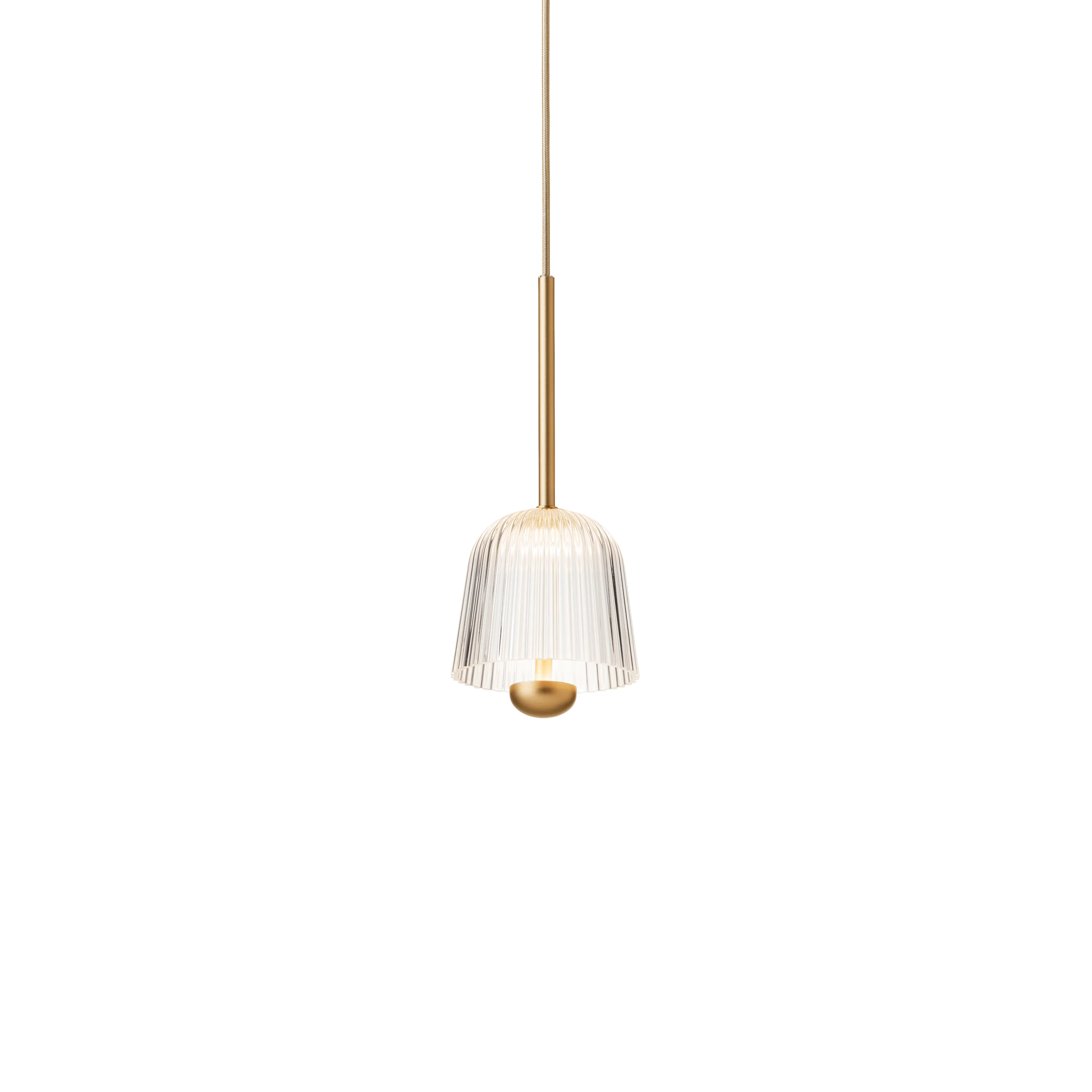 Lampa wisząca ASTEEA złoty z transparentnym szkłem - Image 3