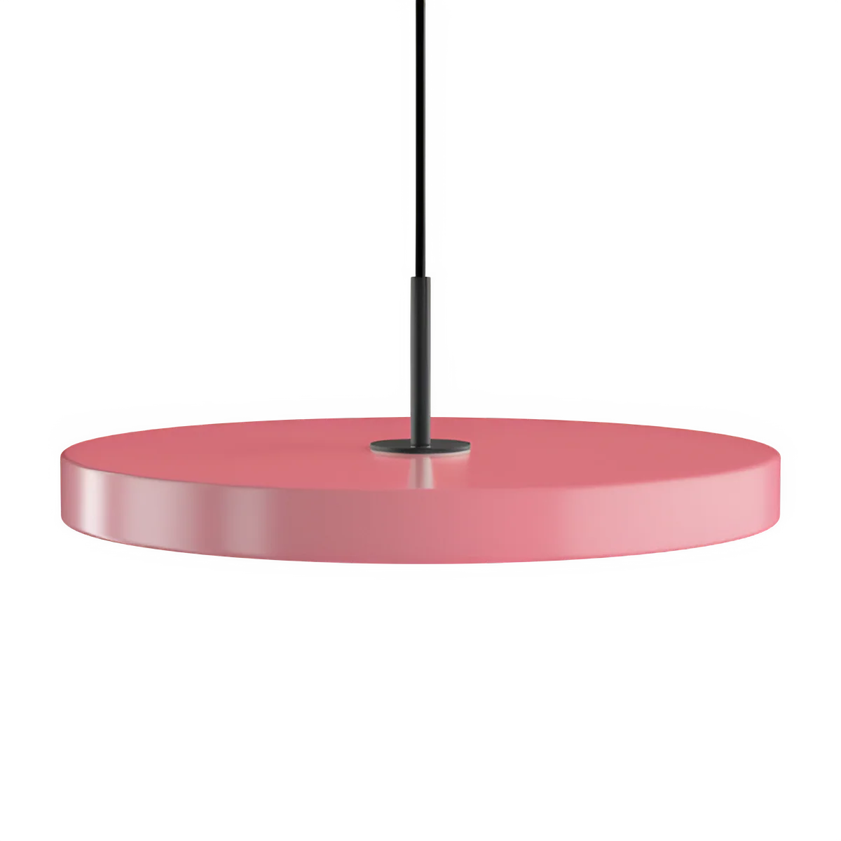 Lampa wisząca ASTERIA PLUS jasnoróżowy z czarną wstawką - Image 5