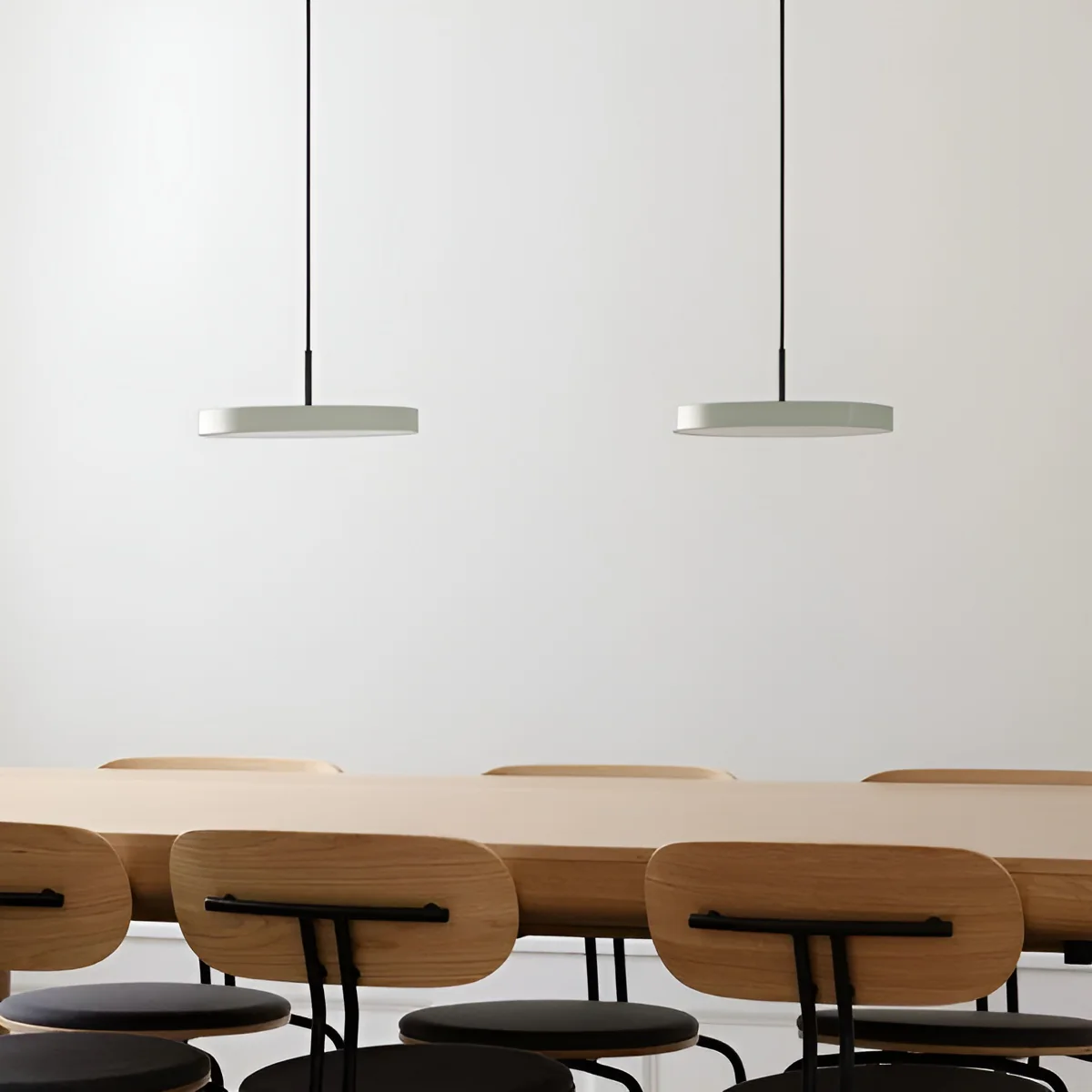 Lampa wisząca ASTERIA PLUS oliwkowy z czarną wstawką - Image 3