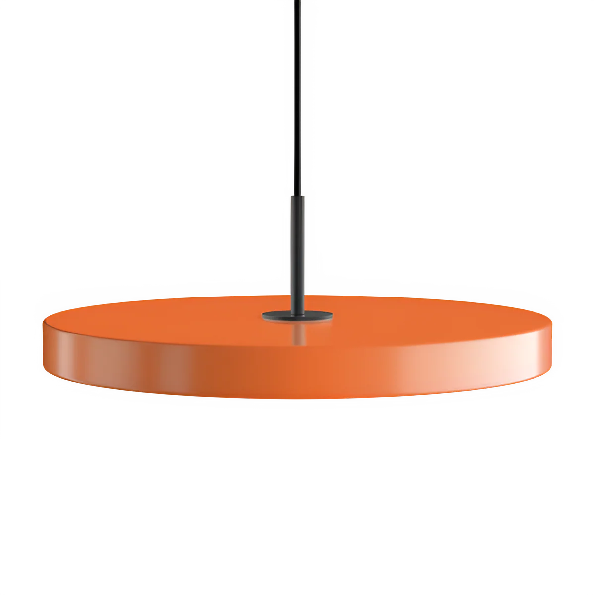 Lampa wisząca ASTERIA PLUS pomarańczowy z czarną wstawką - Image 4