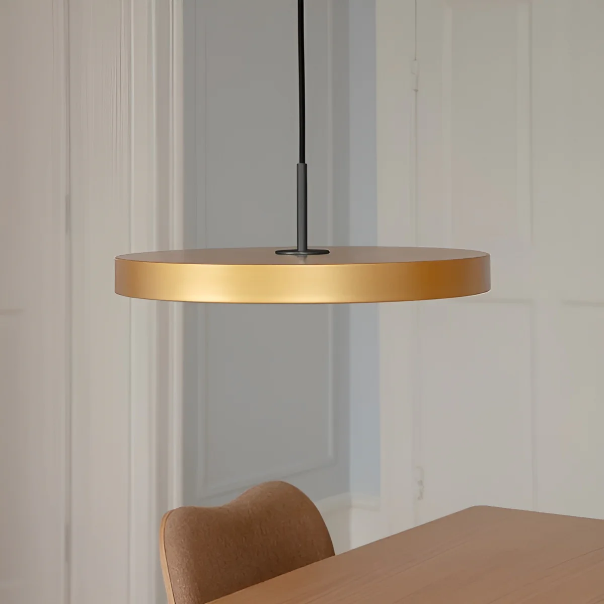 Lampa wisząca ASTERIA PLUS złoty z czarną wstawką - Image 2