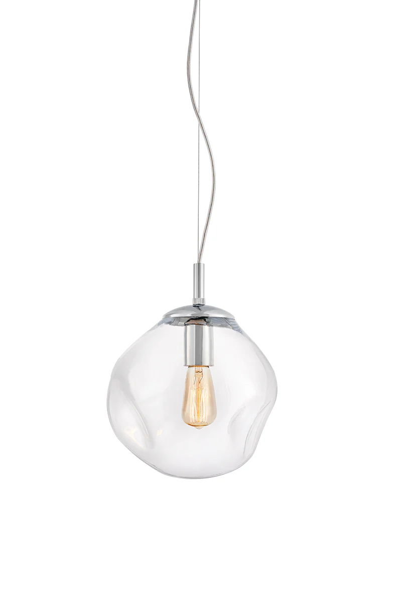 Lampa wisząca AVIA transparentny ze srebrnym wykończeniem - Image 10