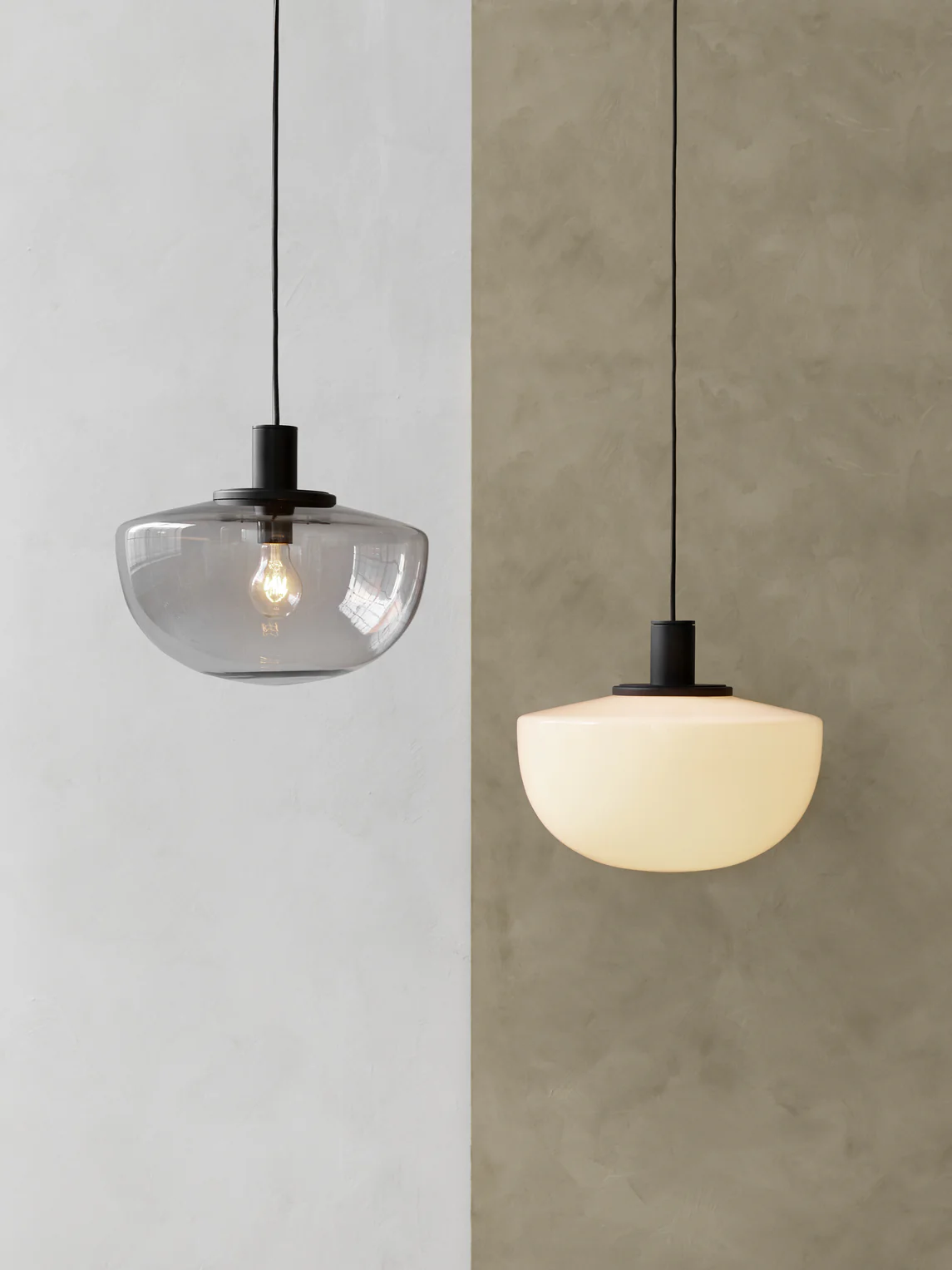 Lampa wisząca BANK dymione szkło - Image 6