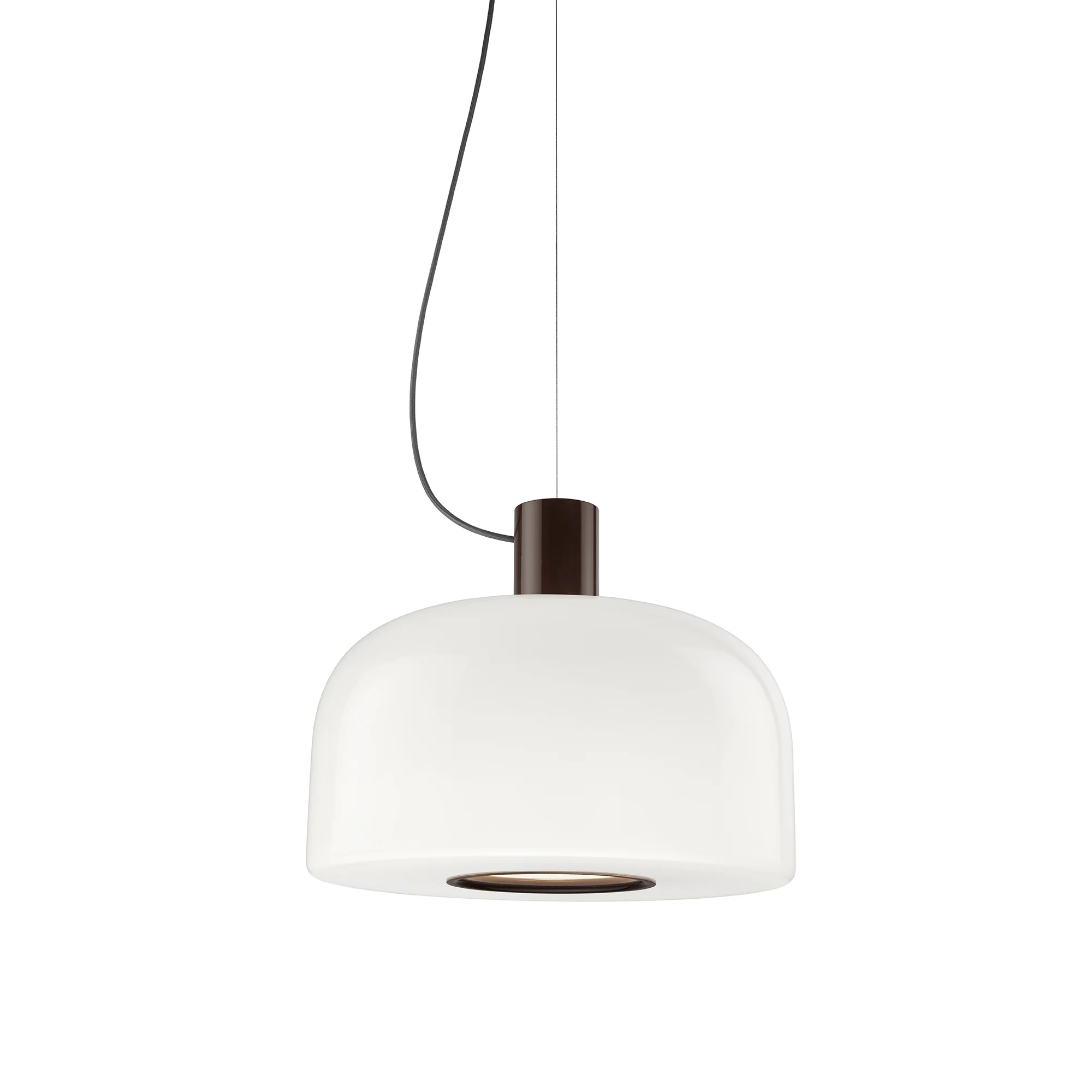 Lampa wisząca BELLHOP GLASS brązowy
