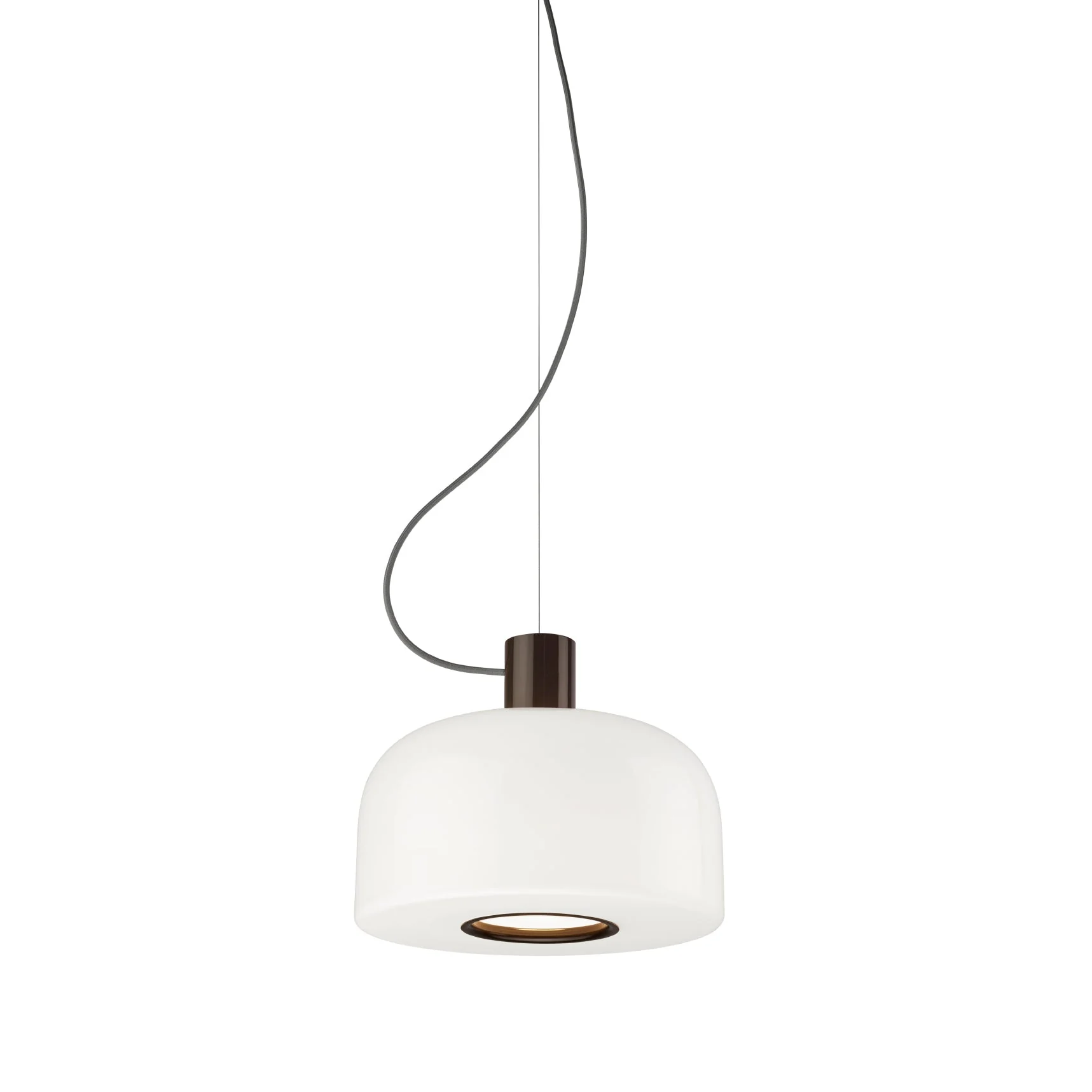 Lampa wisząca BELLHOP GLASS brązowy - Image 3