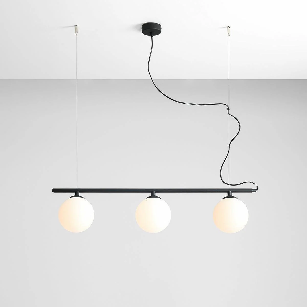 Lampa wisząca BERYL GLASS TRIO czarny - Image 5