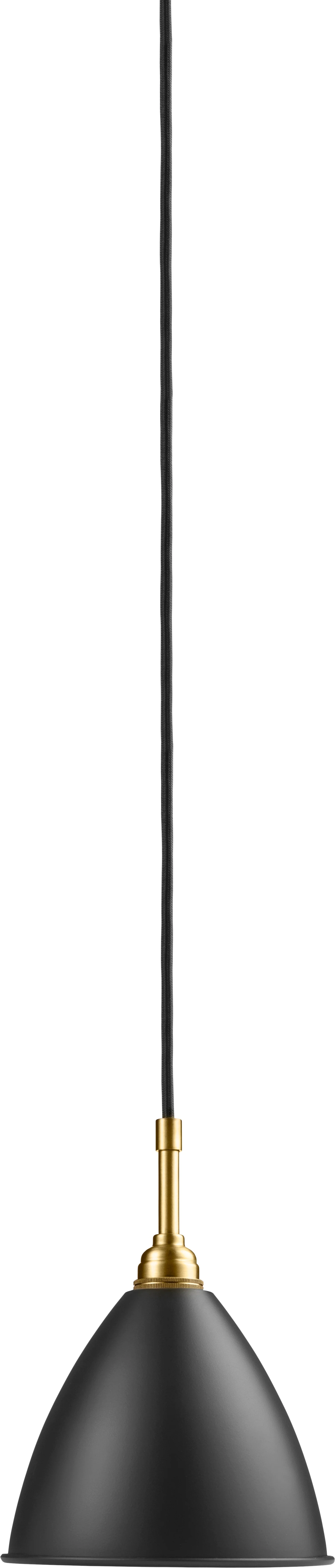 Lampa wisząca BESTLITE BL9 mosiądz z czarnym kloszem - Image 3