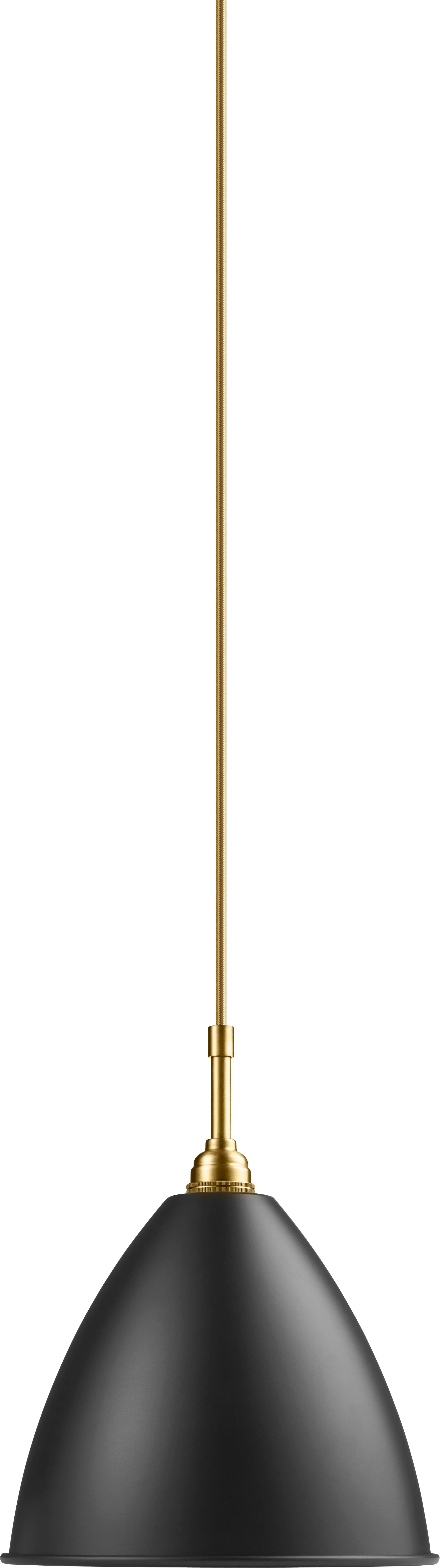 Lampa wisząca BESTLITE BL9 mosiądz z czarnym kloszem - Image 4