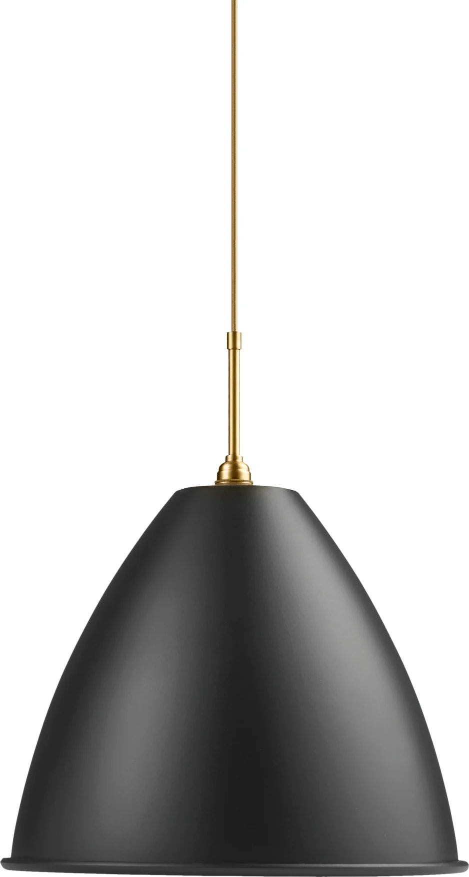 Lampa wisząca BESTLITE BL9 mosiądz z czarnym kloszem - Image 5