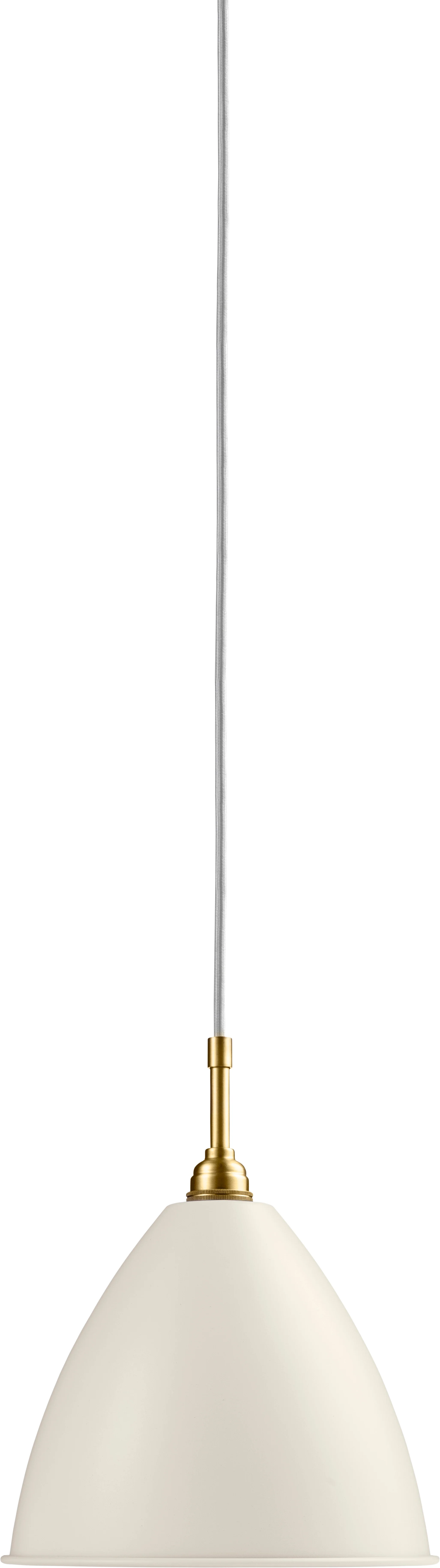 Lampa wisząca BESTLITE BL9 mosiądz z kremowym kloszem - Image 4