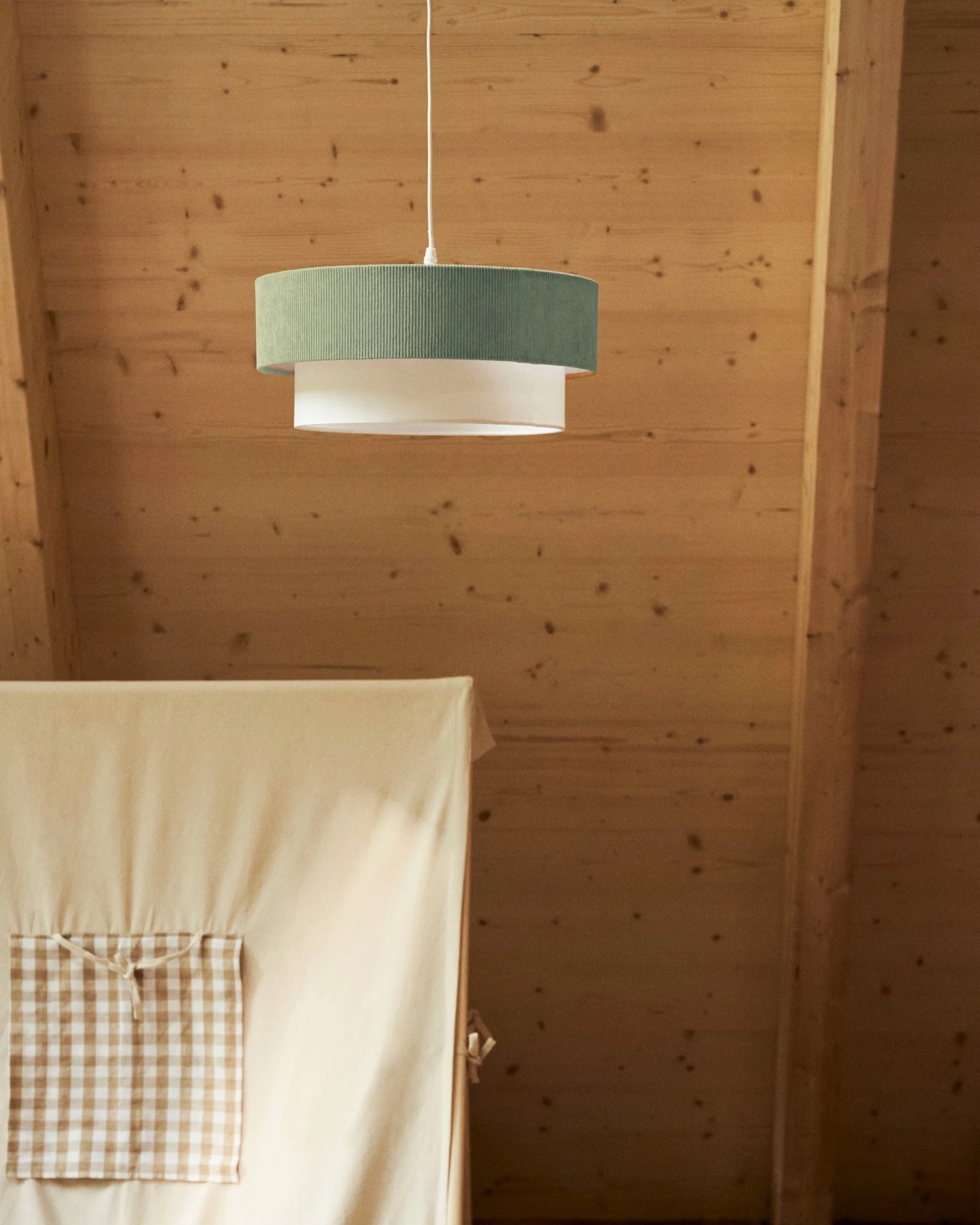 Lampa wisząca BIANELLA turkusowy z białym - Image 2