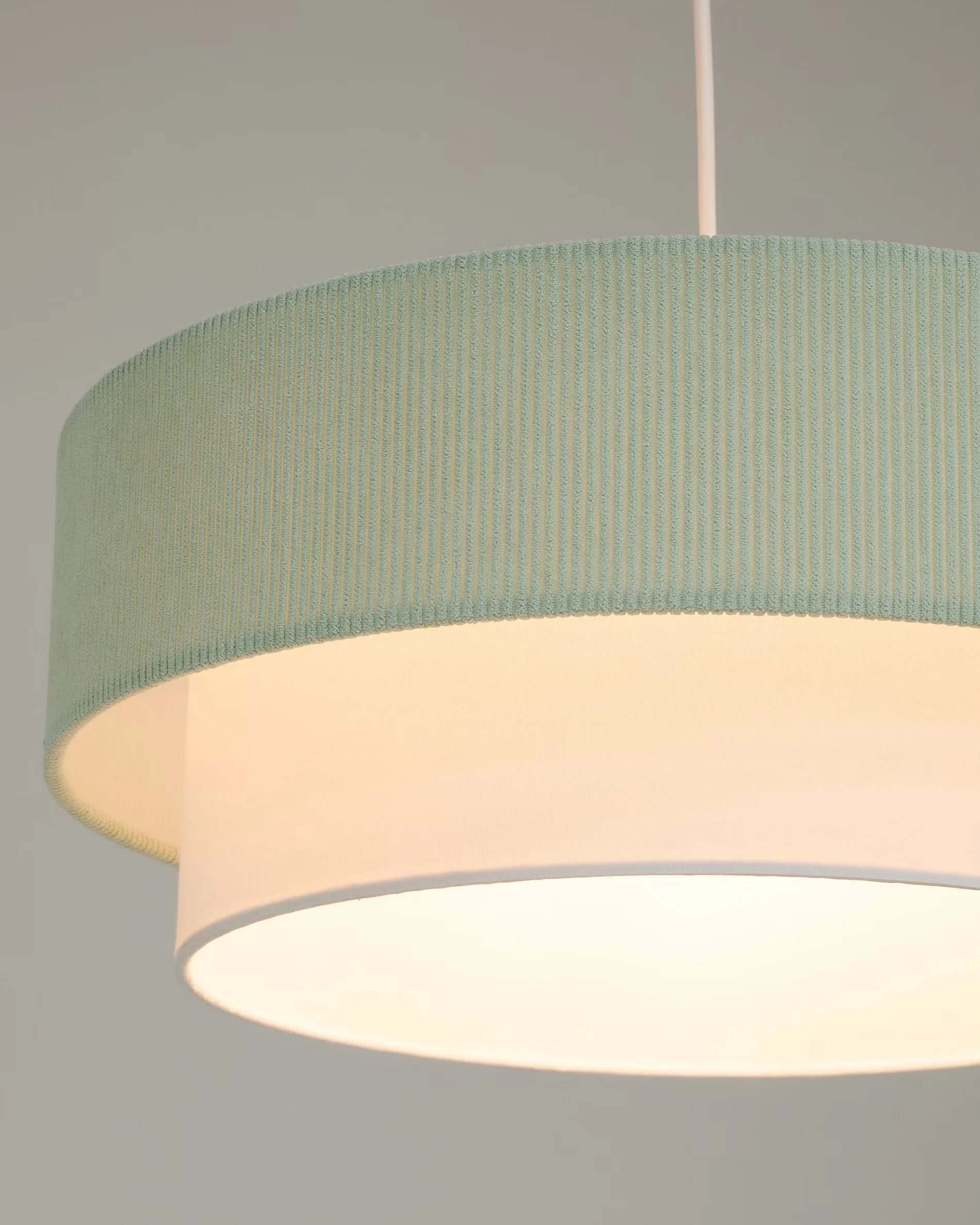 Lampa wisząca BIANELLA turkusowy z białym - Image 3