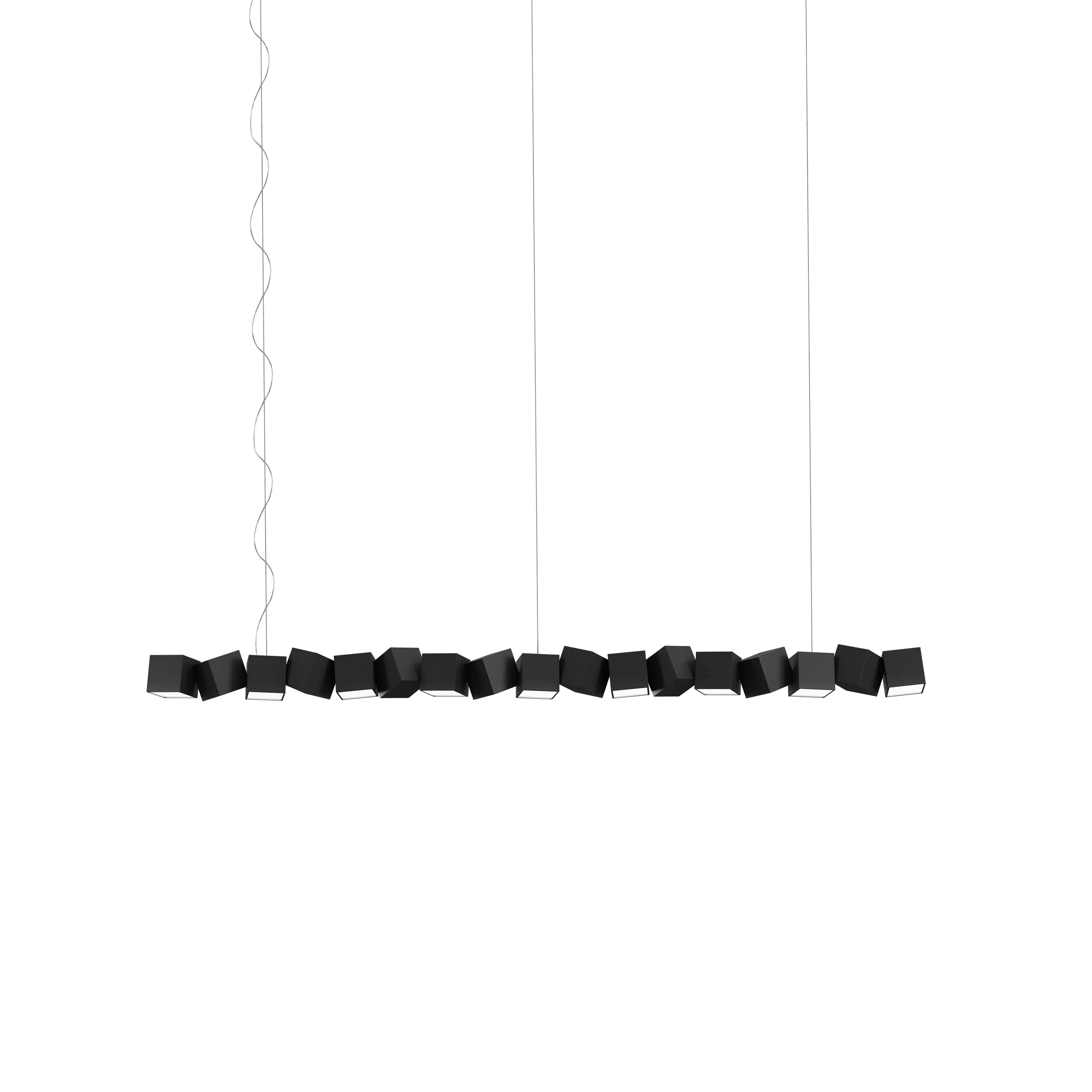 Lampa wisząca BLOCKCHAIN czarny - Image 4