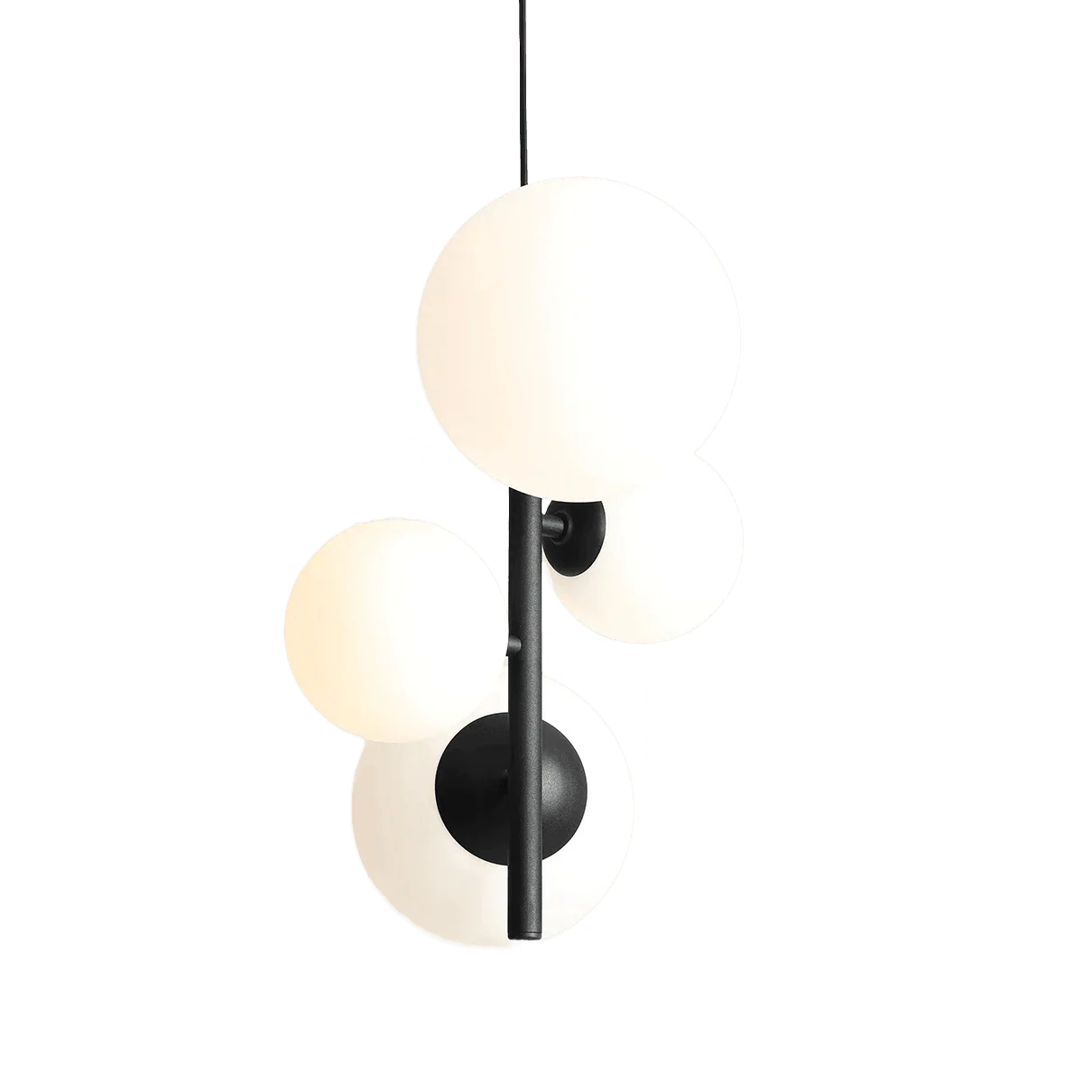 Lampa wisząca BLOOM QUATRO czarny