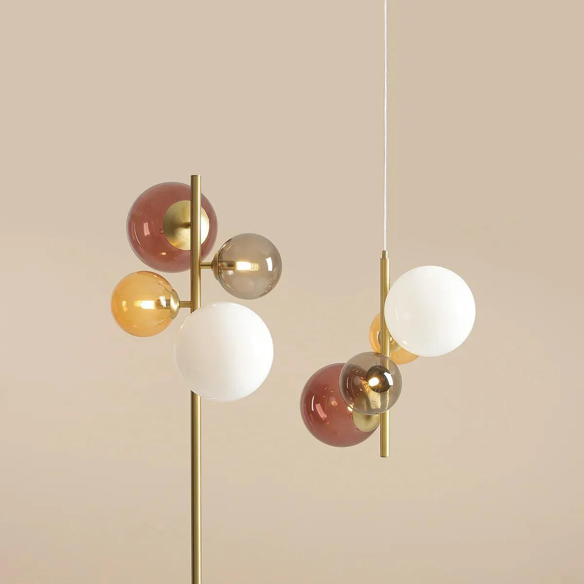 Lampa wisząca BLOOM QUATRO wielokolorowy - Image 2