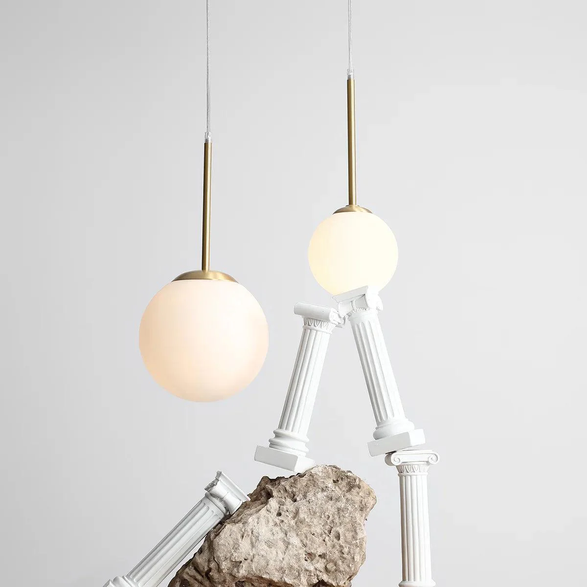 Lampa wisząca BOSSO mosiężny - Image 9