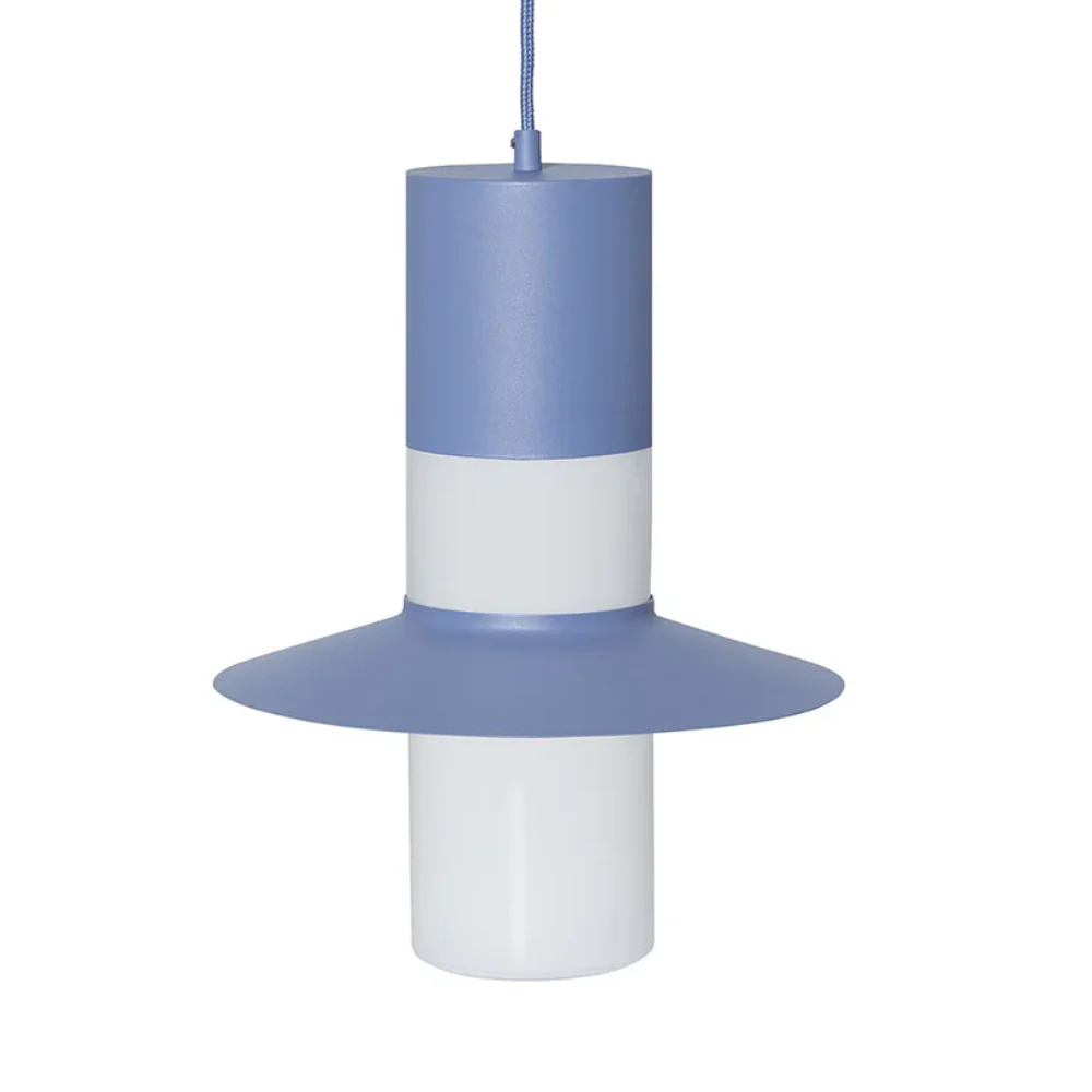 Lampa wisząca CAPONIO niebieski
