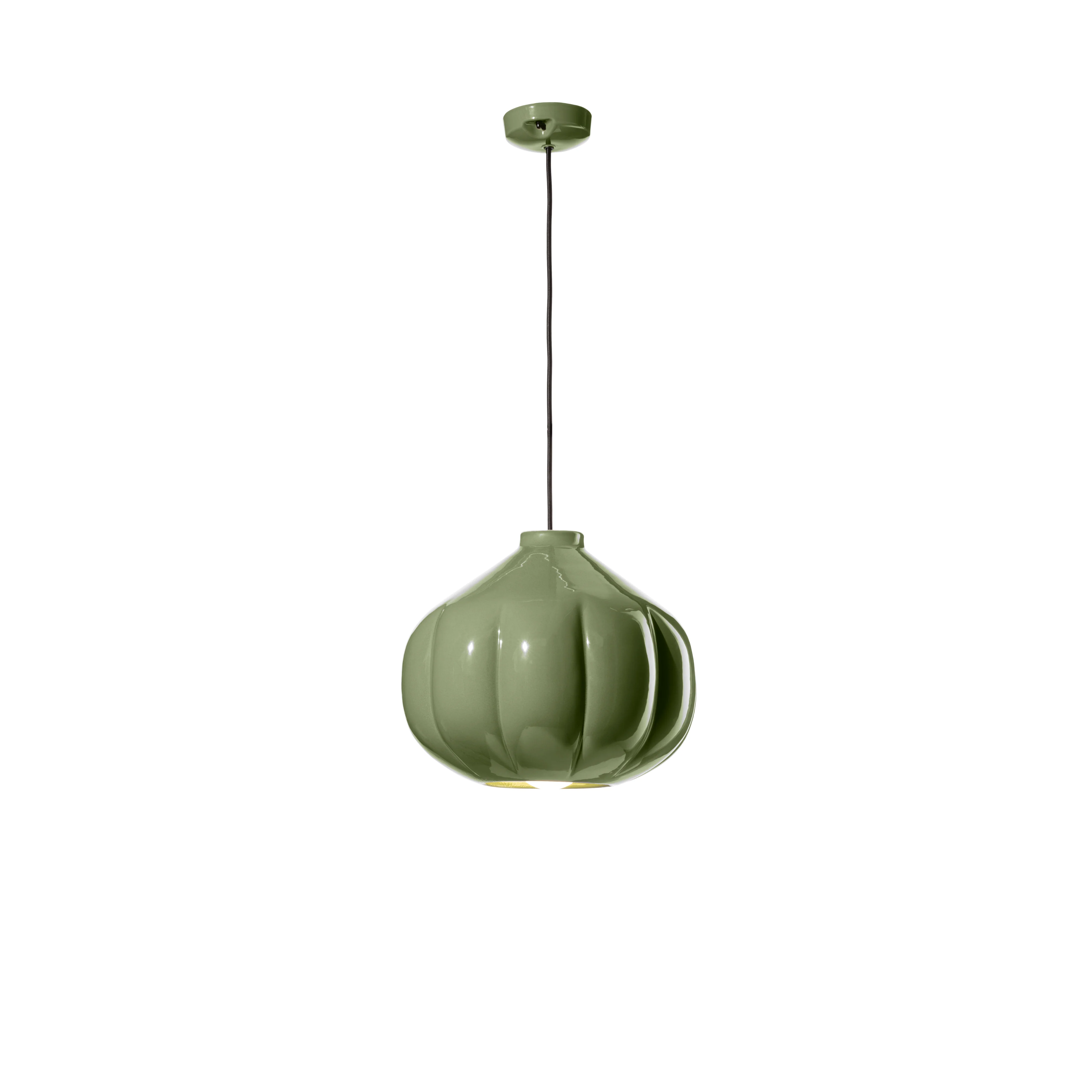 Lampa wisząca ceramiczna AFOXÉ szałwiowy - Image 4
