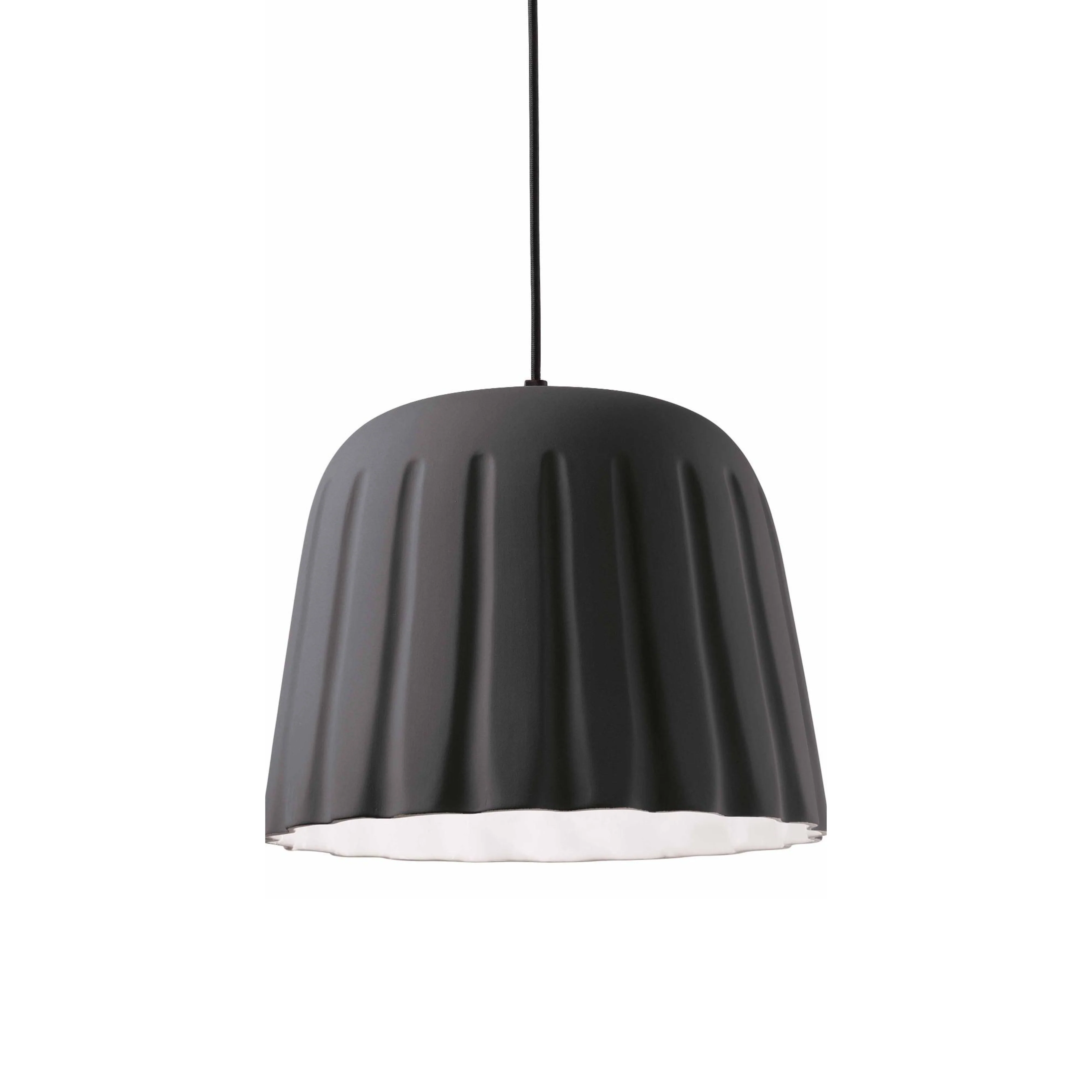 Lampa wisząca ceramiczna MADAME GRES ciemnoszary