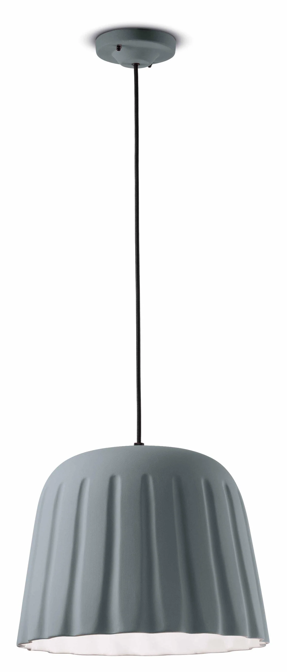 Lampa wisząca ceramiczna MADAME GRES szary - Image 5