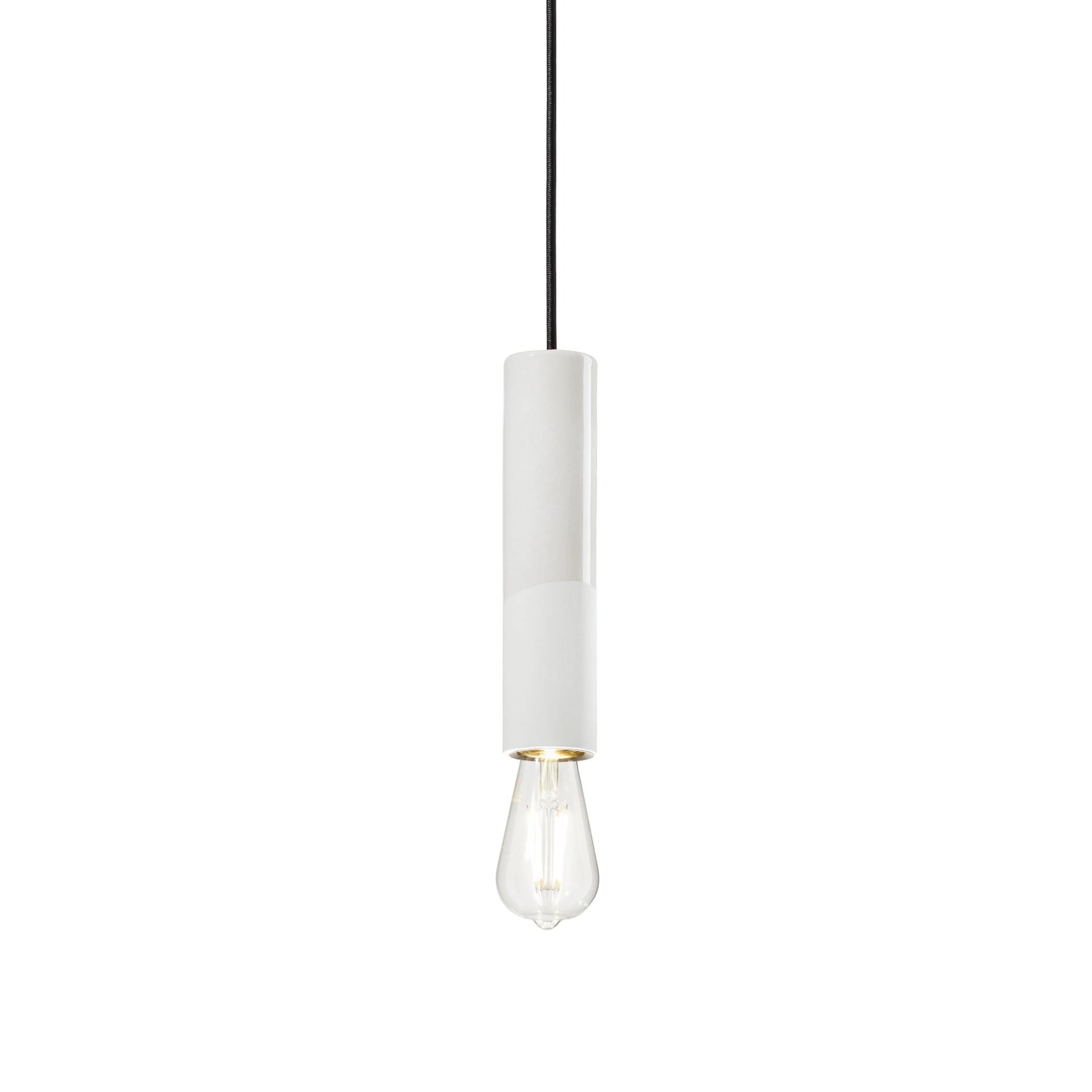 Lampa wisząca ceramiczna PI biały