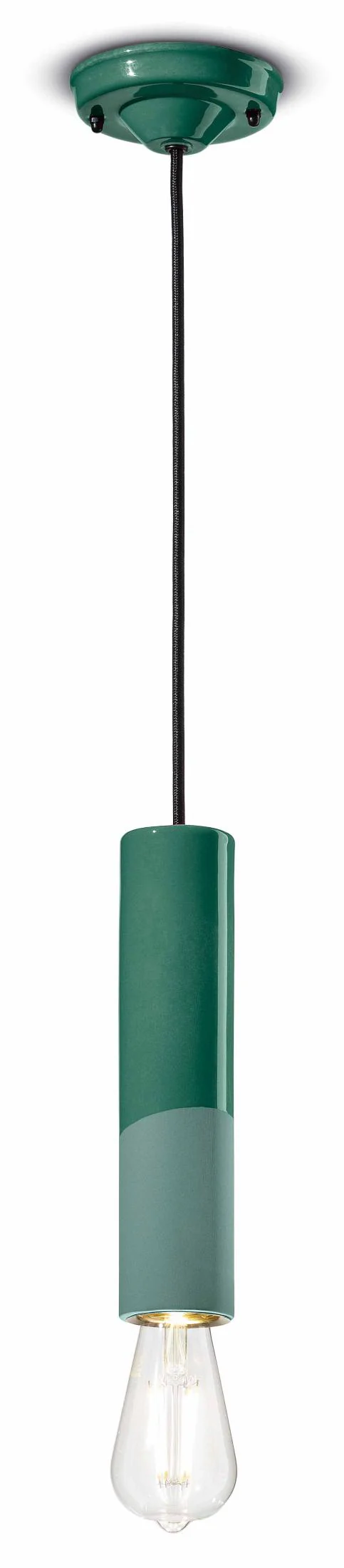 Lampa wisząca ceramiczna PI szałwiowy zielony - Image 3