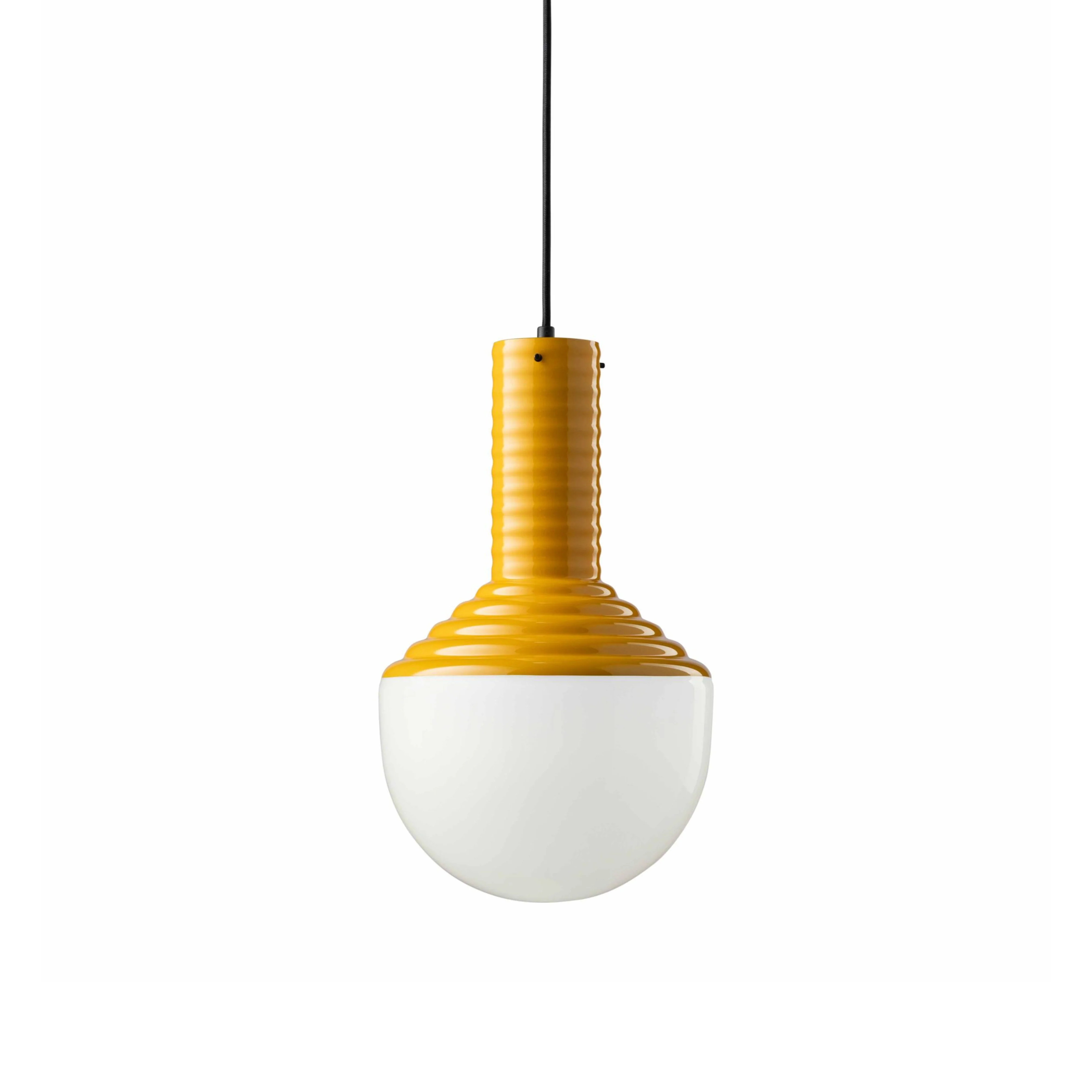 Lampa wisząca ceramiczna SELARÒN żółty