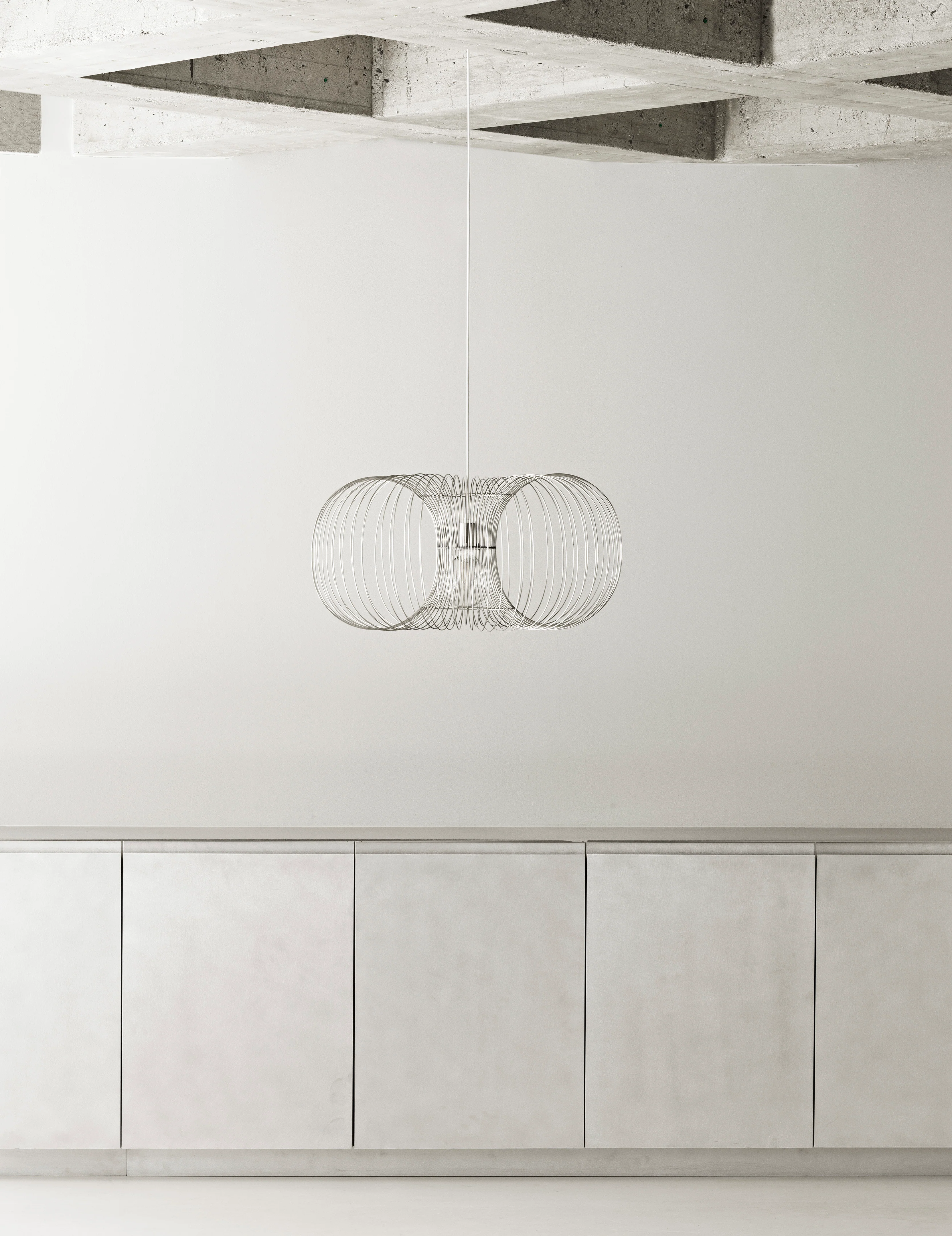 Lampa wisząca COIL stal nierdzewna - Image 10