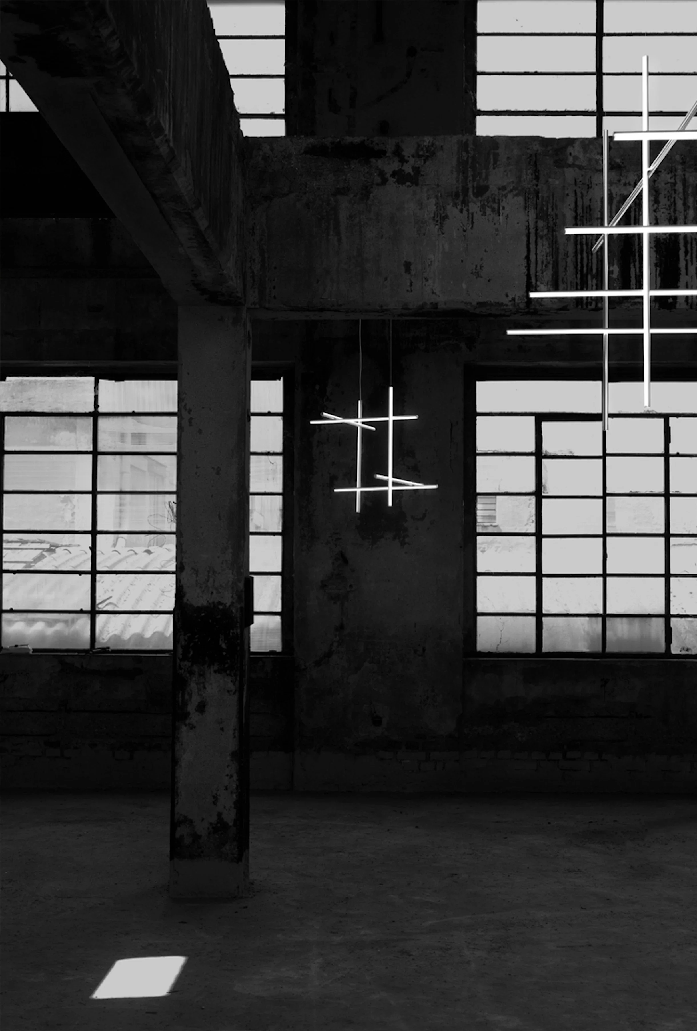 Lampa wisząca COORDINATES 4 CL III srebrny - Image 3