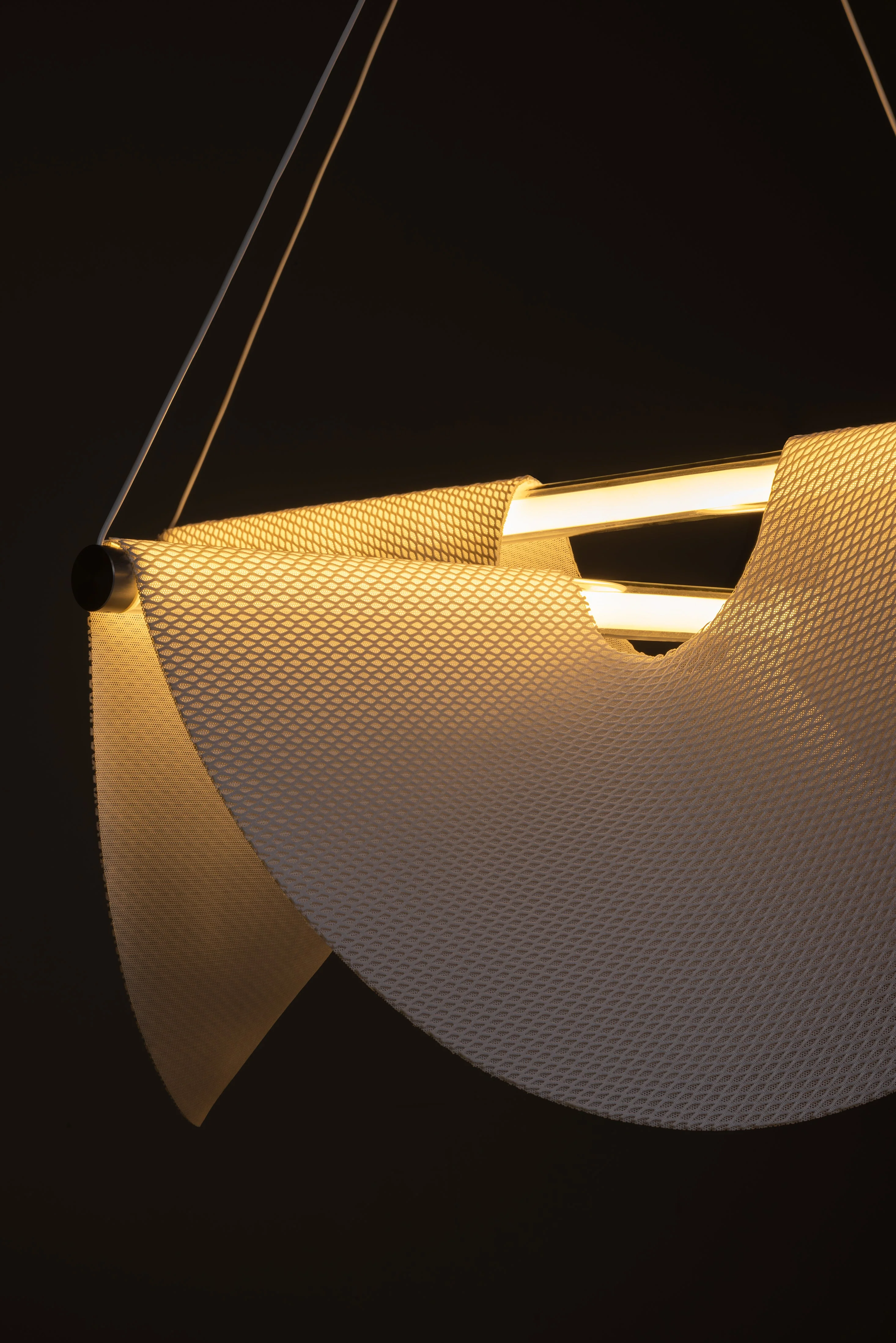 Lampa wisząca DRAPE LIGHT drapowana tkanina - Image 15