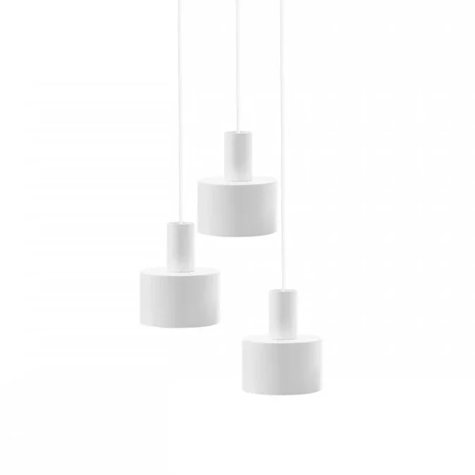 Lampa wisząca ENKEL 3P biały