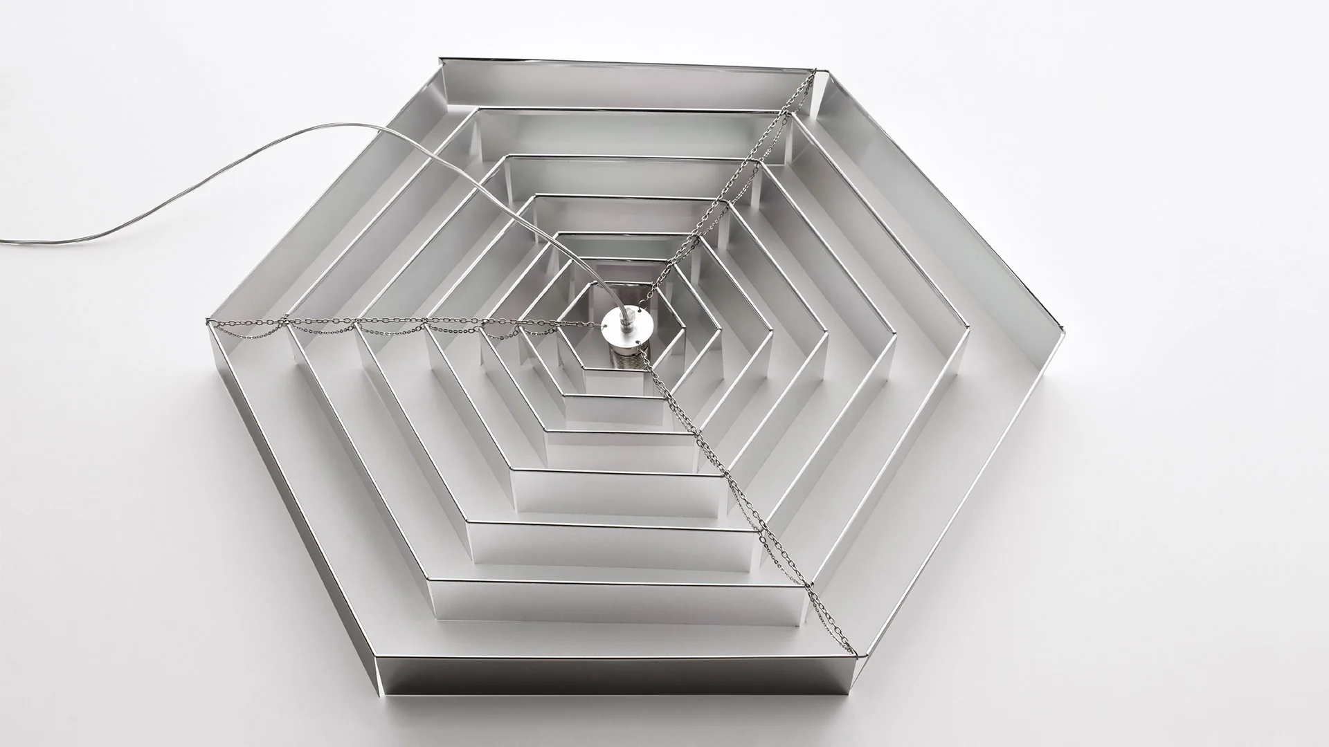 Lampa wisząca ESAGONALE aluminium - Image 5