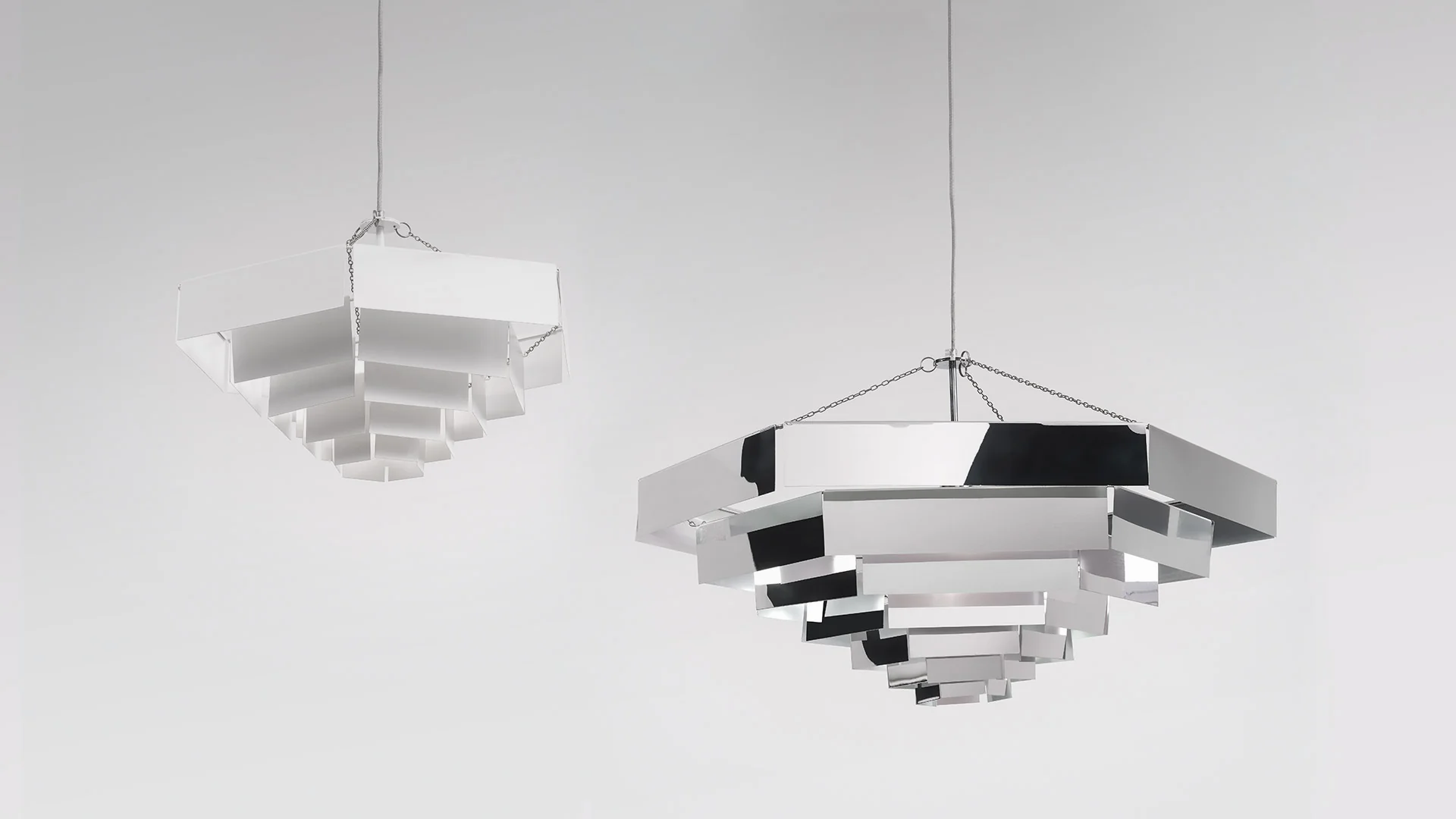 Lampa wisząca ESAGONALE biały - Image 2