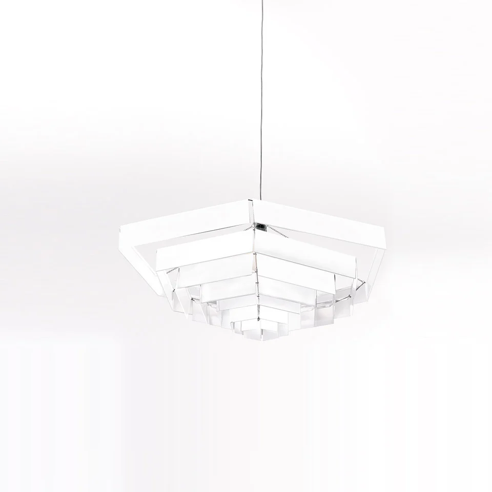 Lampa wisząca ESAGONALE biały - Image 3