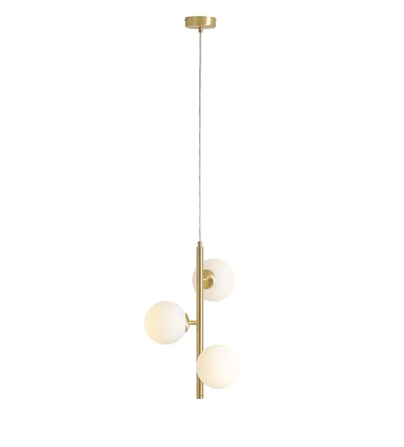 Lampa wisząca FINN TRIO mosiężny - Image 2