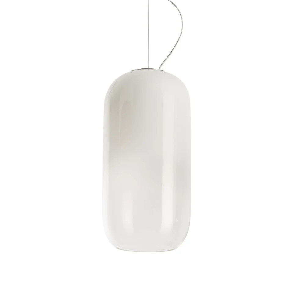 Lampa wisząca GOPLE biały z białym wykończeniem