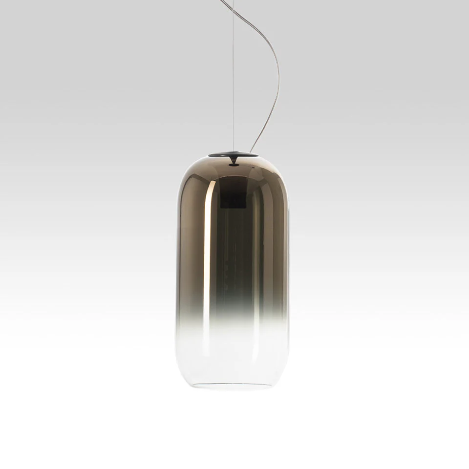 Lampa wisząca GOPLE brązowy ze srebrnym wykończeniem - Image 3