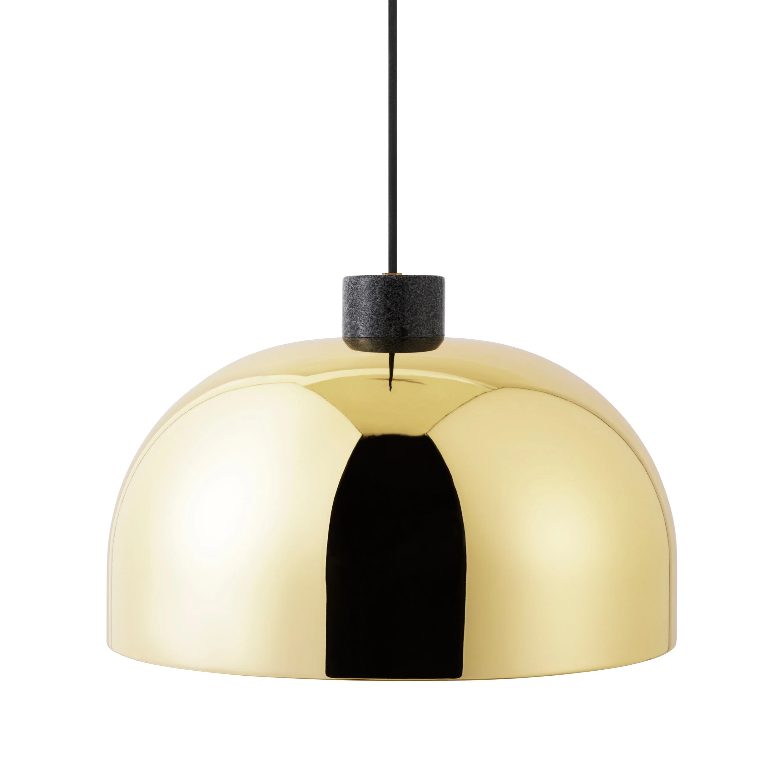 Lampa wisząca GRANT złoty z czarnym granitem - Image 3