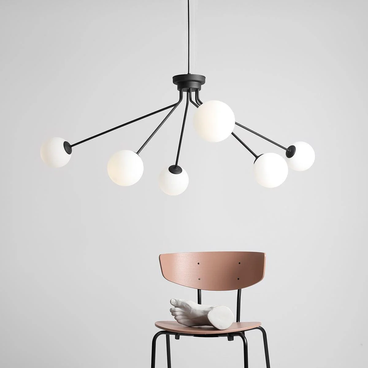 Lampa wisząca HOLM HEXA czarny - Image 3