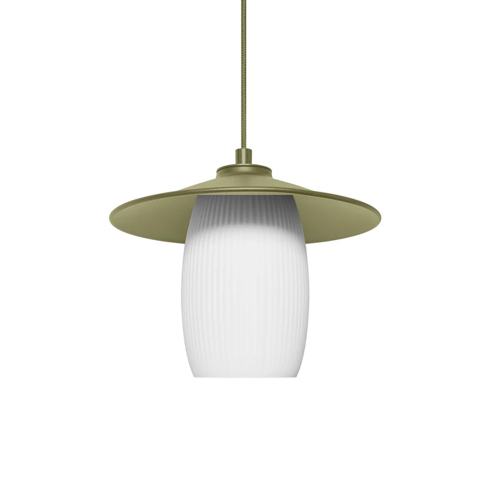 Lampa wisząca JINGU oliwkowy - Image 3