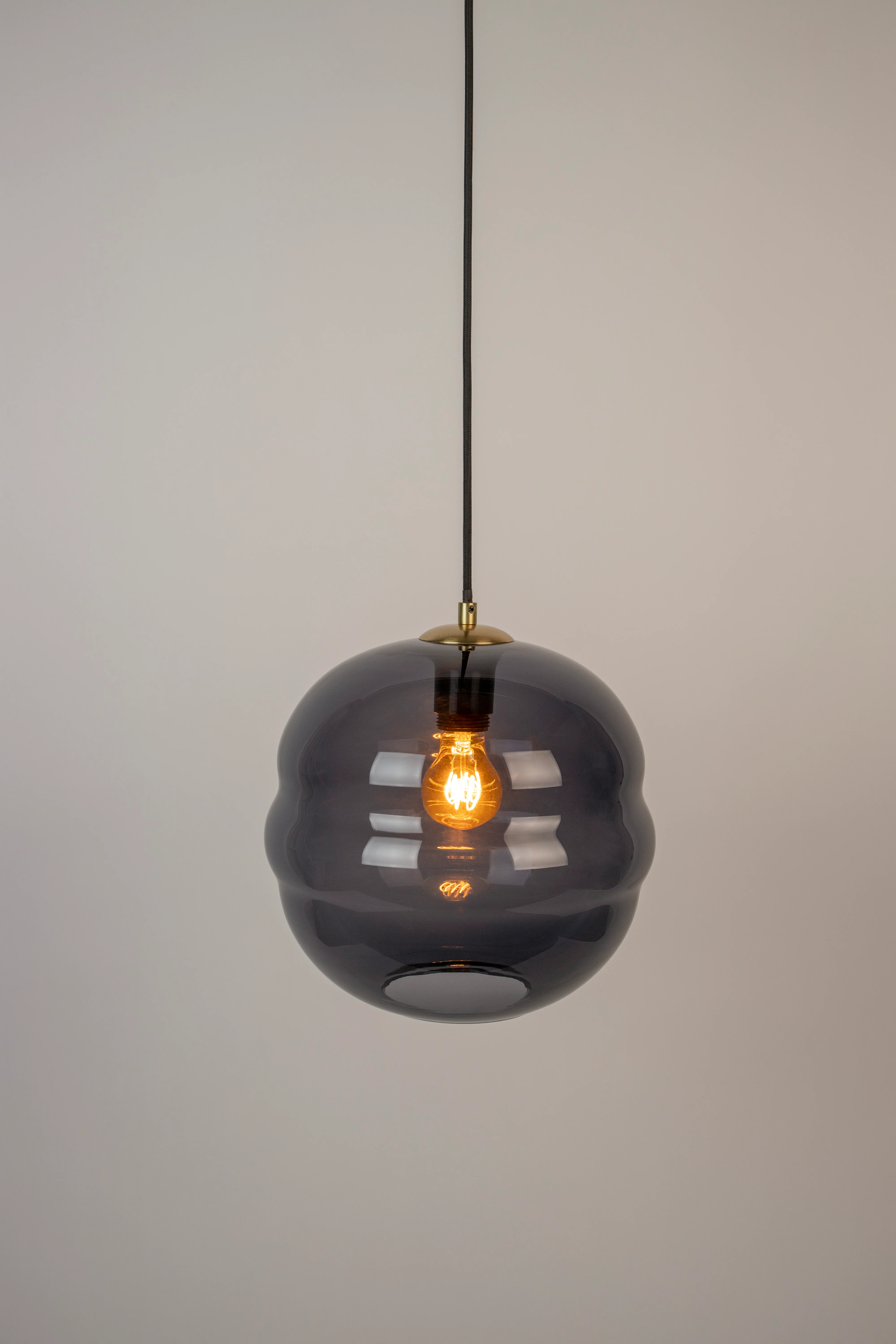 Lampa wisząca LAUREN czarne szkło - Image 5
