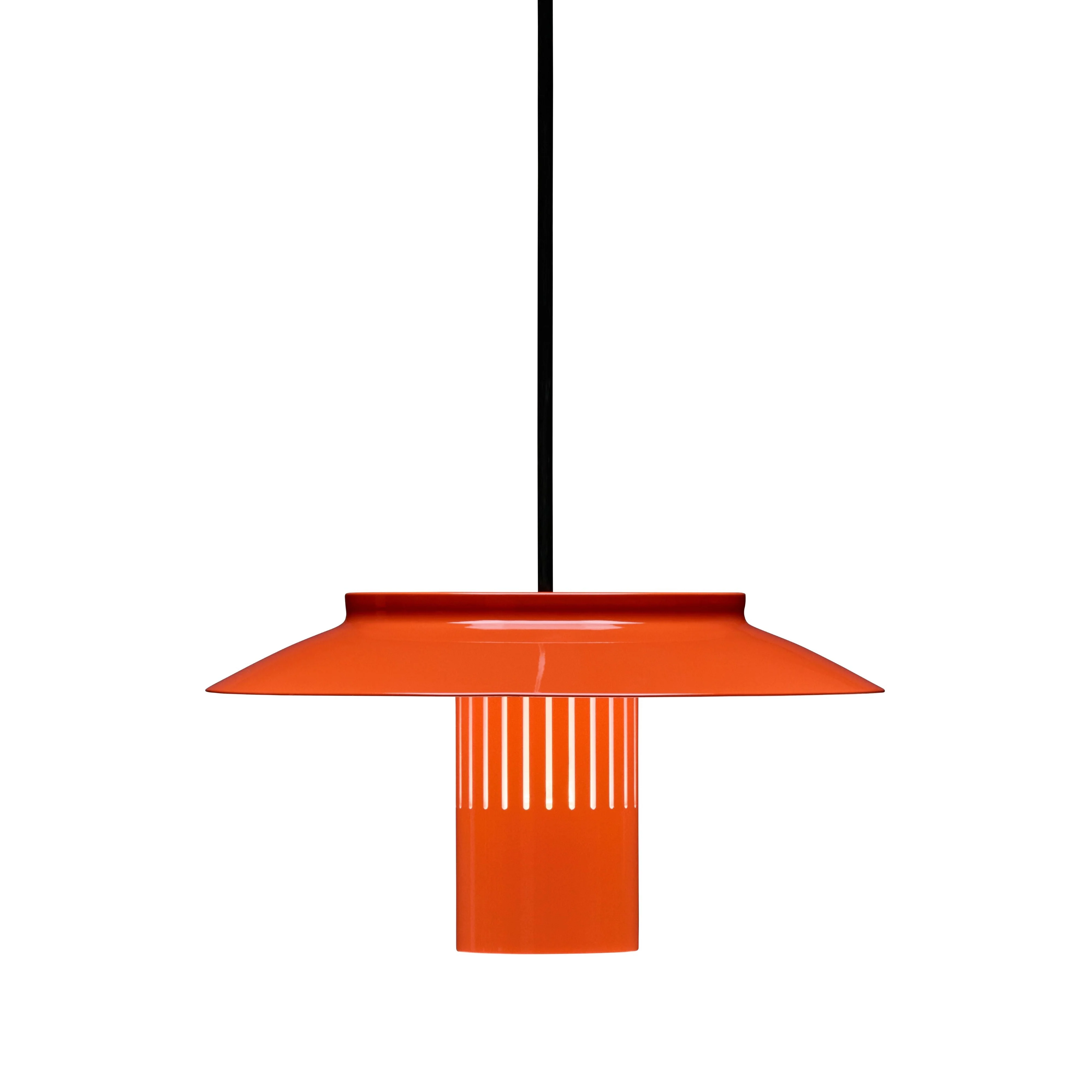 Lampa wisząca LILLE czerwona pomarańcza