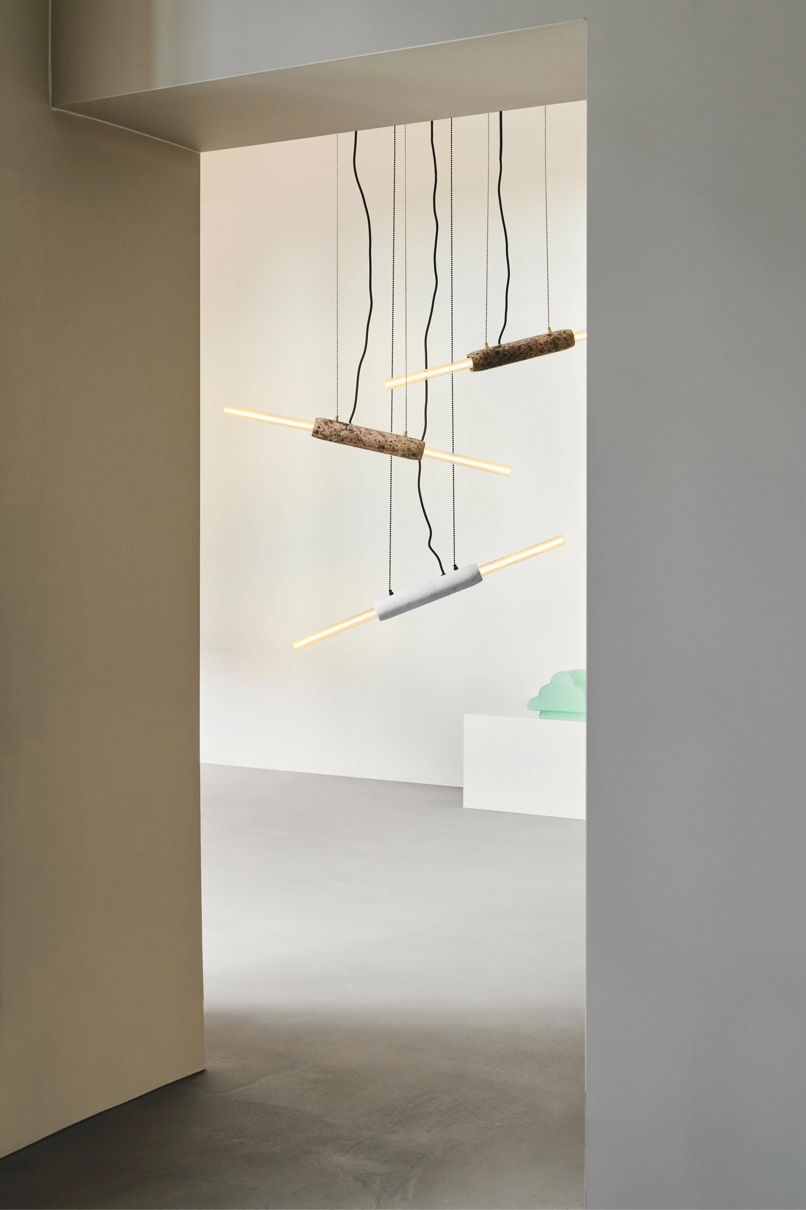 Lampa wisząca LIMBO brązowy marmur - Image 4
