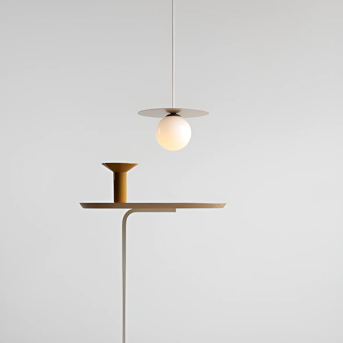 Lampa wisząca LOOP beżowy - Image 7