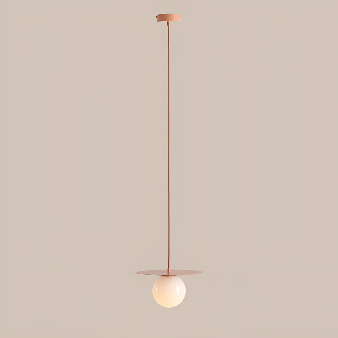 Lampa wisząca LOOP koralowy - Image 10