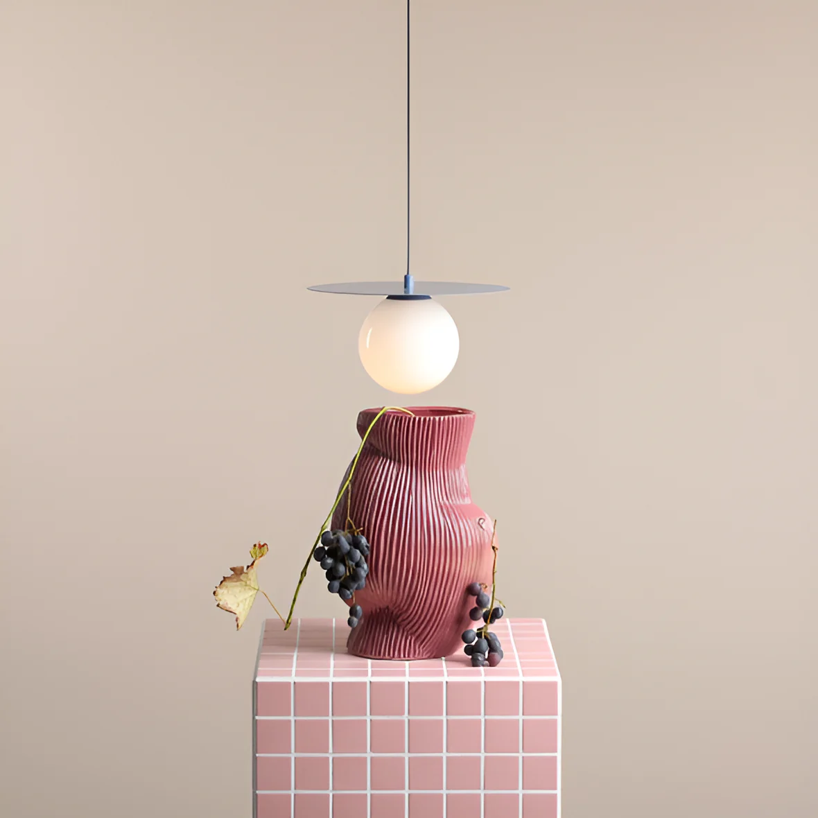 Lampa wisząca LOOP niebieski - Image 6