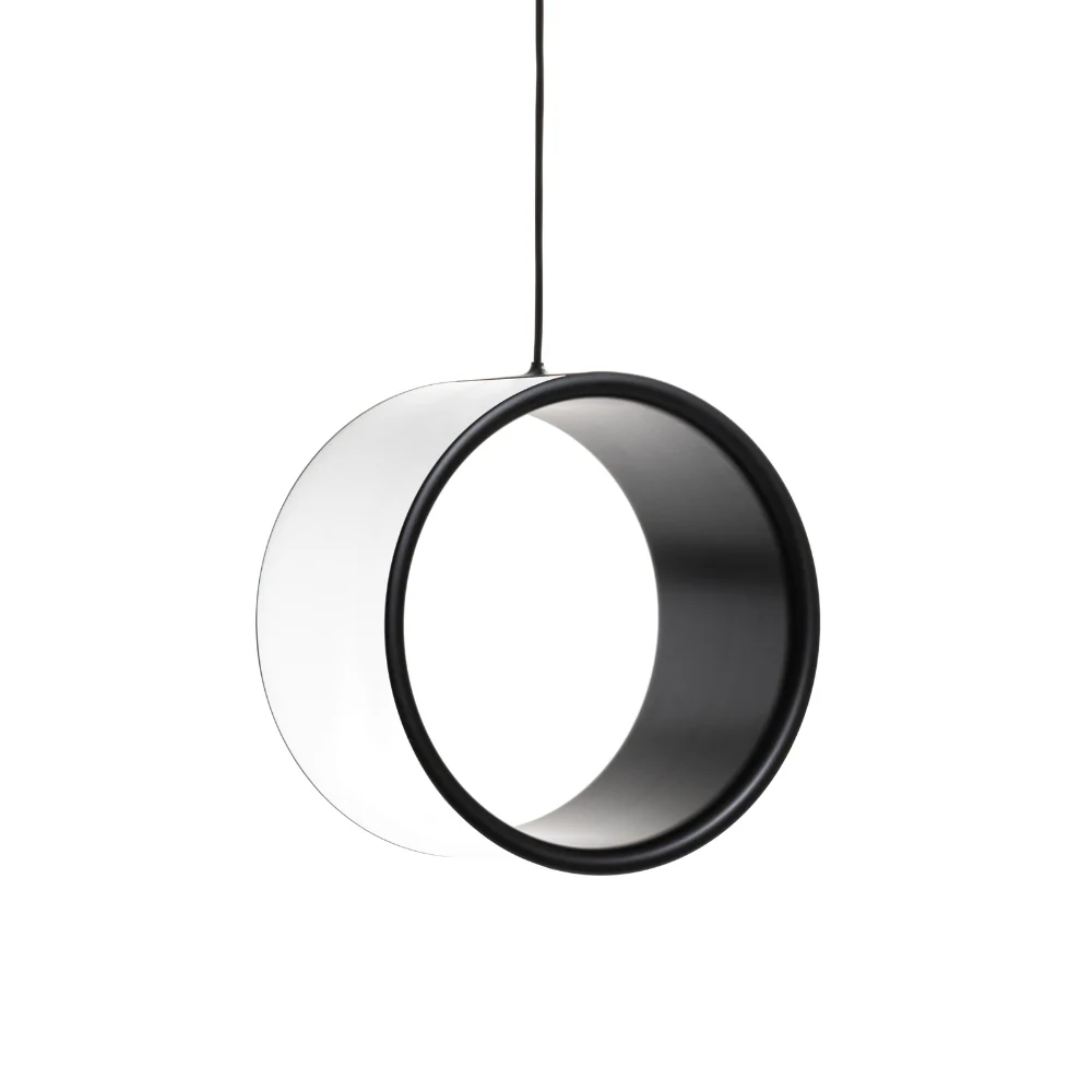 Lampa wisząca LOST czarny z białym